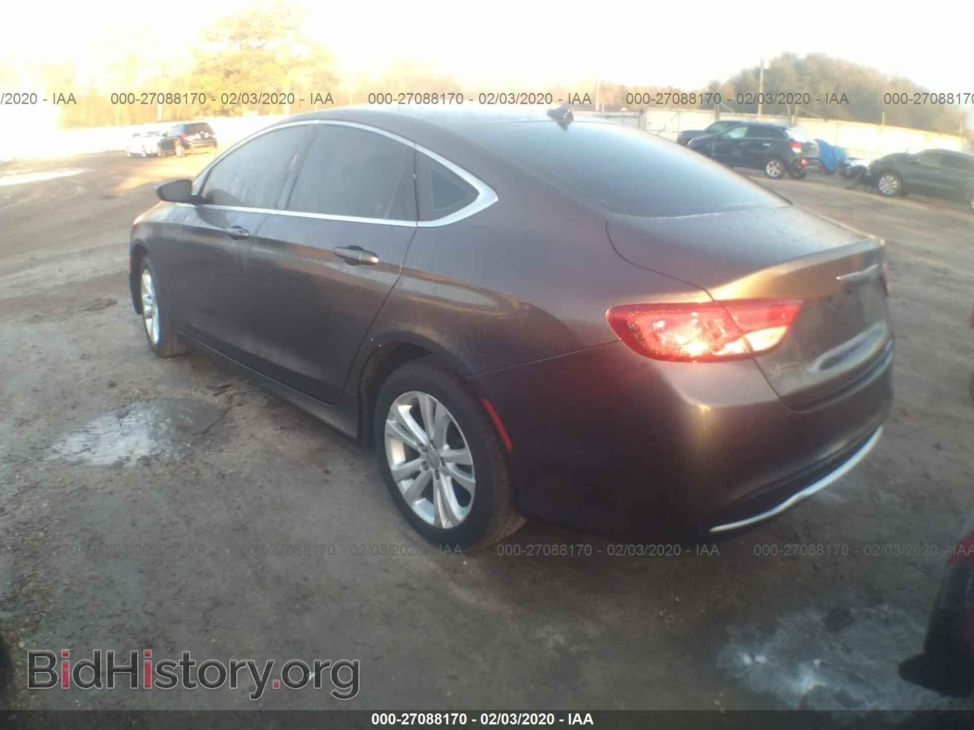 2015 CHRYSLER 200 - VIN: 1C3CCCAB2FN685768 - Фото 3