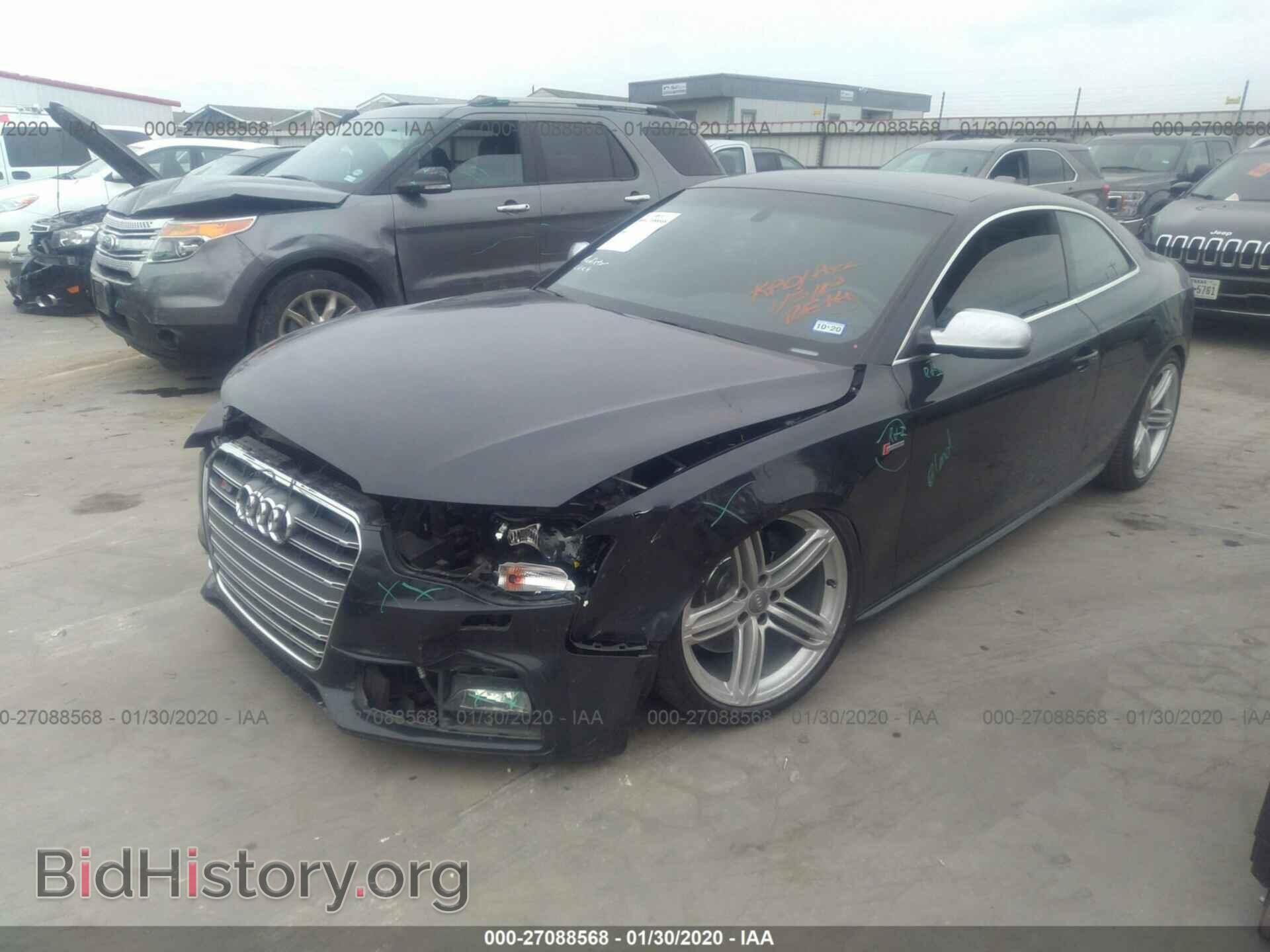 2013 AUDI S5 - VIN: WAUVGAFR8DA046184 - Фото 2