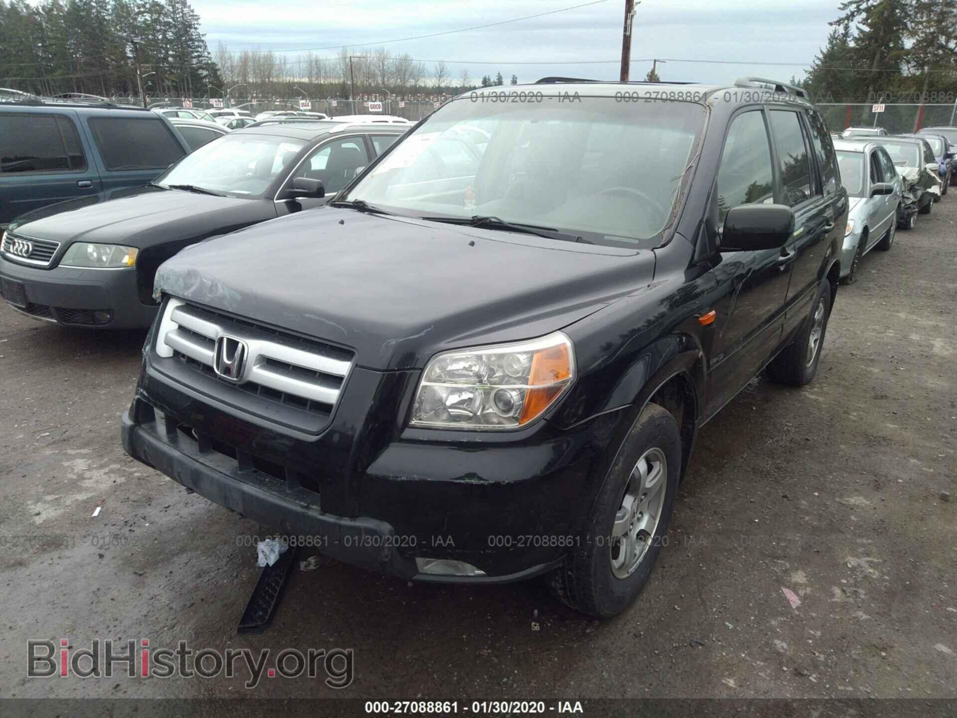 2006 HONDA PILOT - VIN: 2HKYF18516H526057 - Фото 2