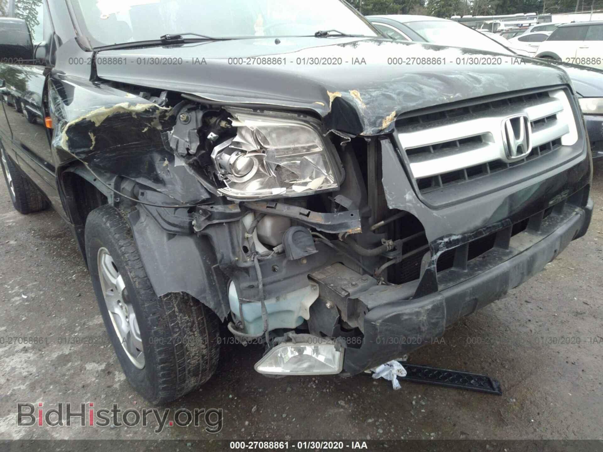 2006 HONDA PILOT - VIN: 2HKYF18516H526057 - Фото 6