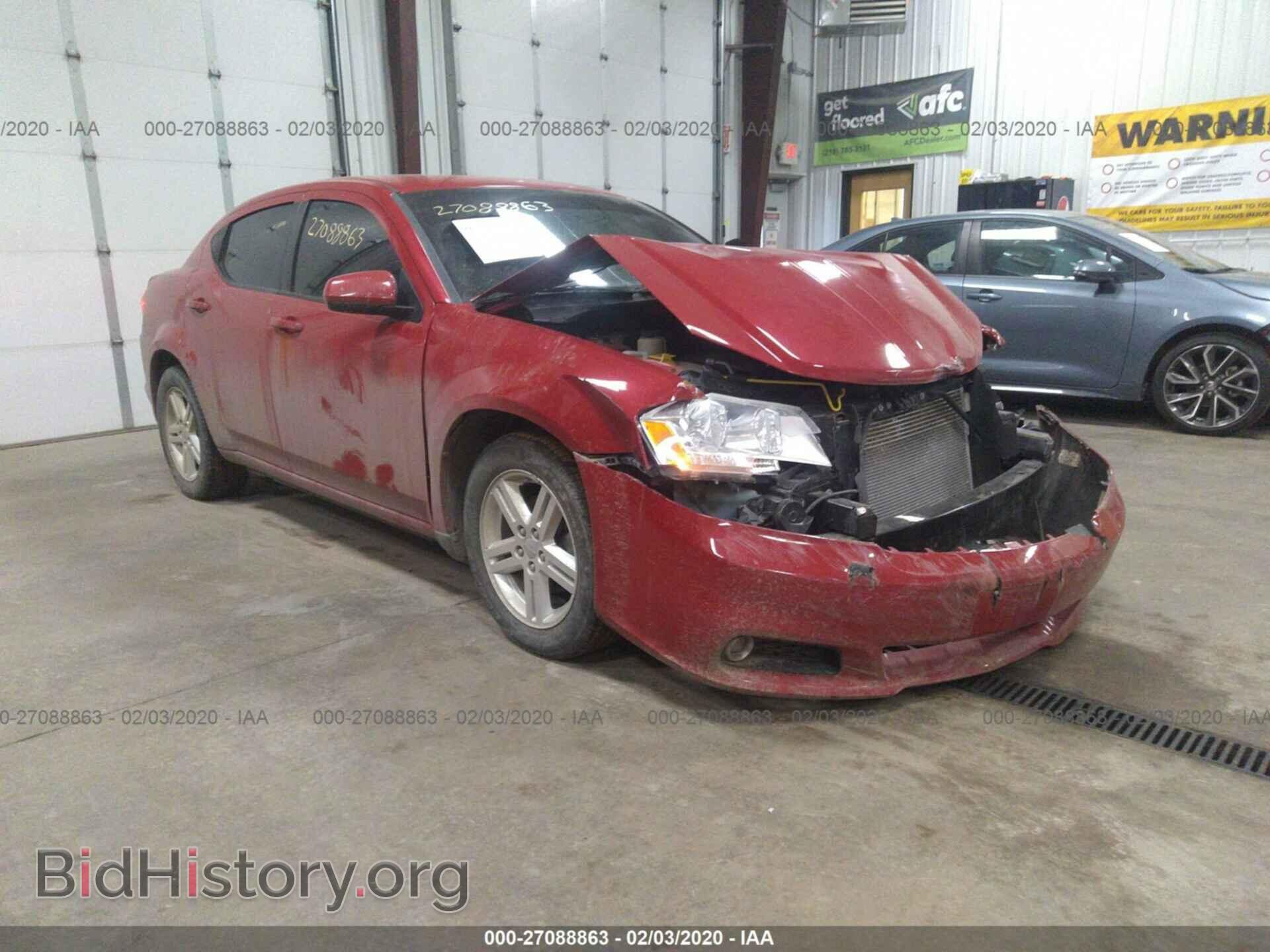 Фотография 1C3CDZCB3DN581980 - DODGE AVENGER 2013