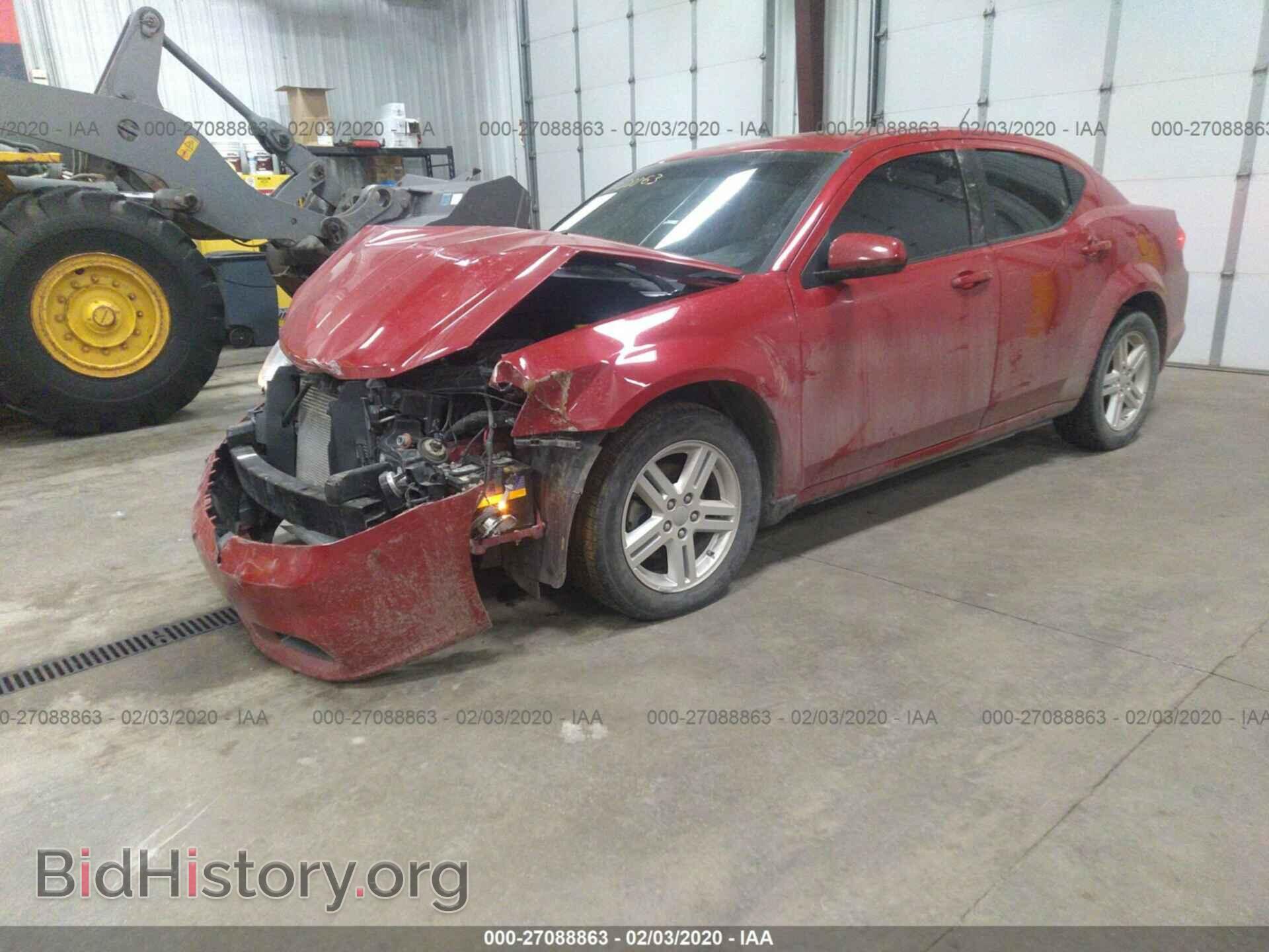 2013 DODGE AVENGER - VIN: 1C3CDZCB3DN581980 - Фото 2