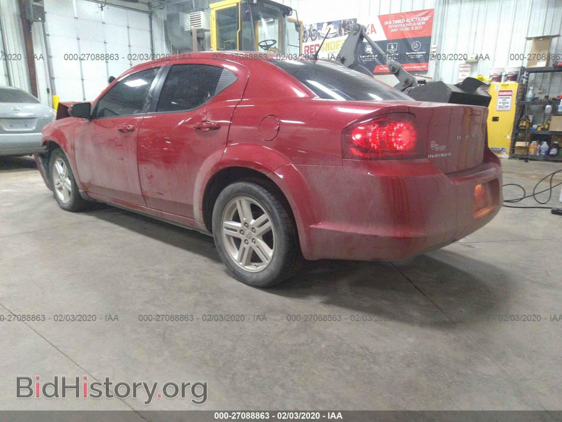 2013 DODGE AVENGER - VIN: 1C3CDZCB3DN581980 - Фото 3