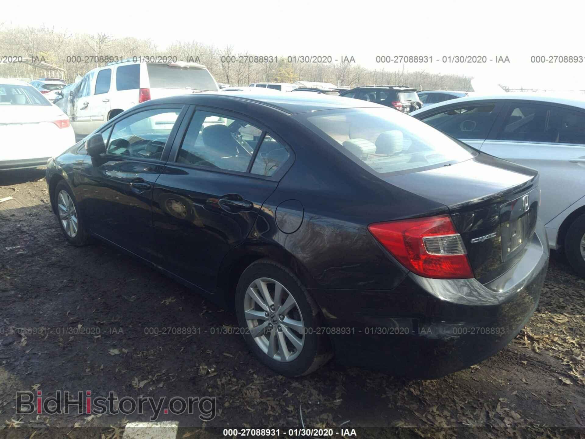 2012 HONDA CIVIC - VIN: 19XFB2F83CE309812 - Фото 3