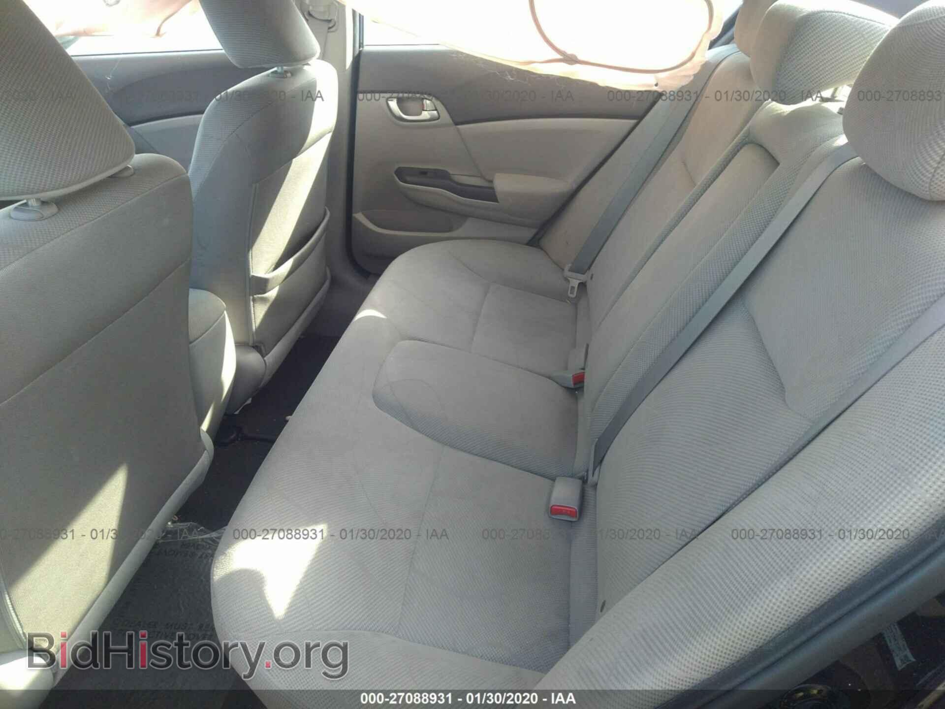2012 HONDA CIVIC - VIN: 19XFB2F83CE309812 - Фото 8