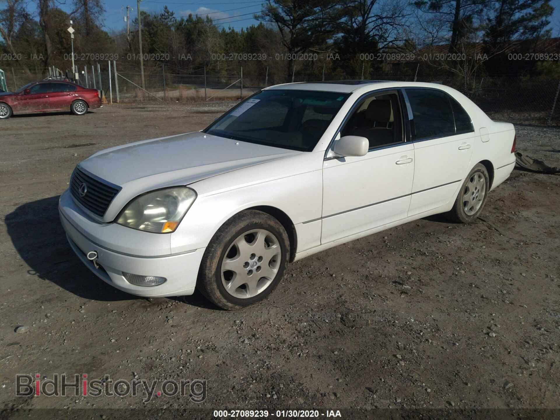2003 LEXUS LS - VIN: JTHBN30F330110740 - Фото 2