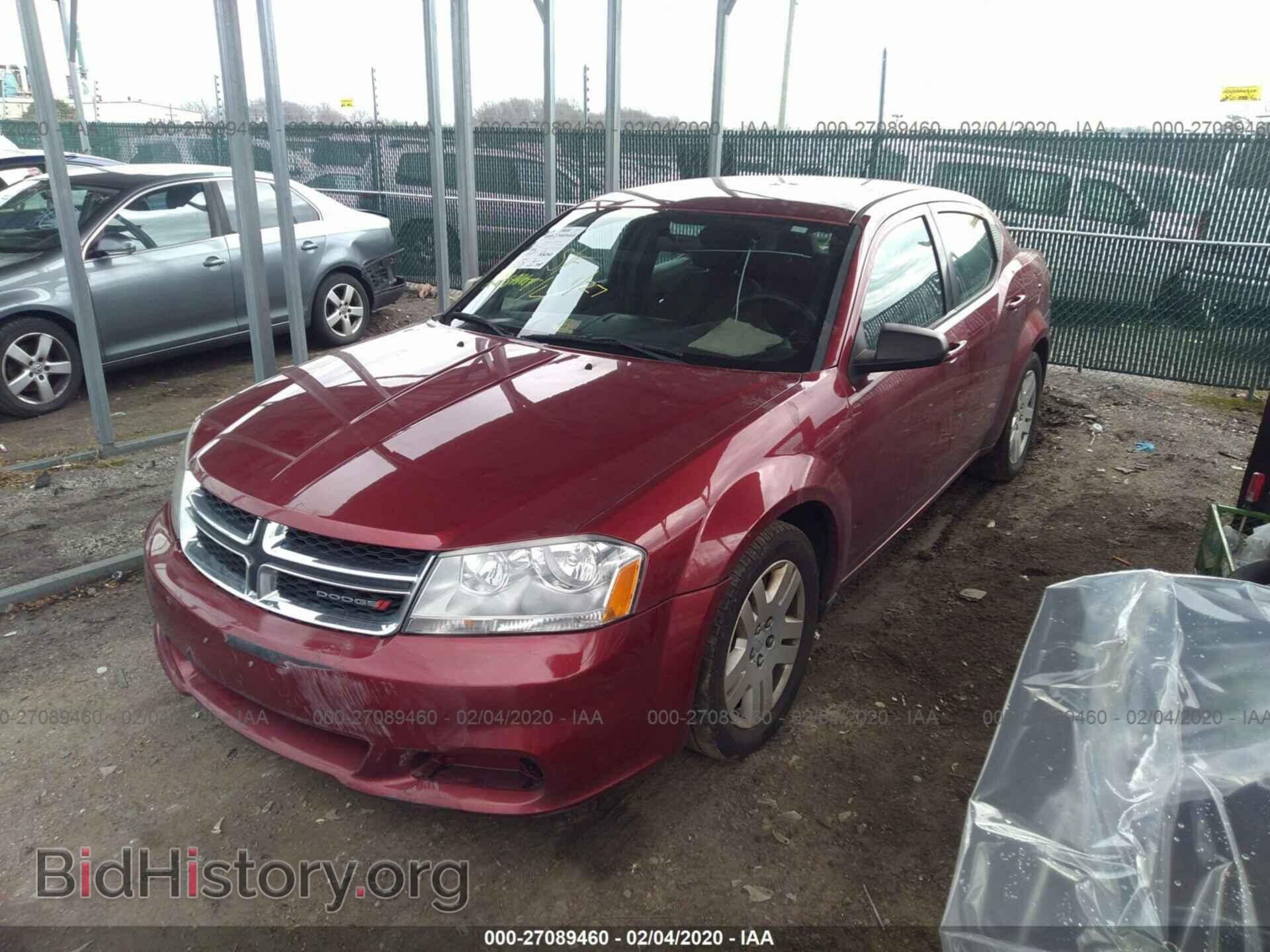 2014 DODGE AVENGER - VIN: 1C3CDZAB4EN182774 - Photo 2