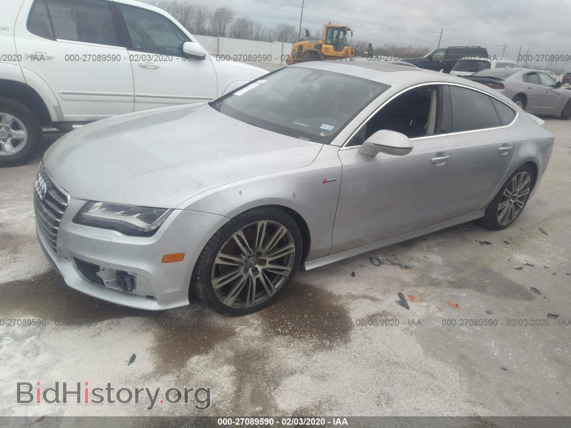 2012 AUDI A7 - VIN: WAUSGAFC6CN017644 - Фото 2
