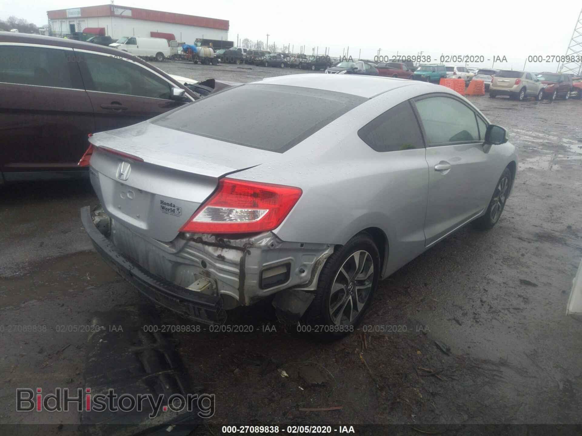 2013 HONDA CIVIC - VIN: 2HGFG3B80DH504884 - Фото 4