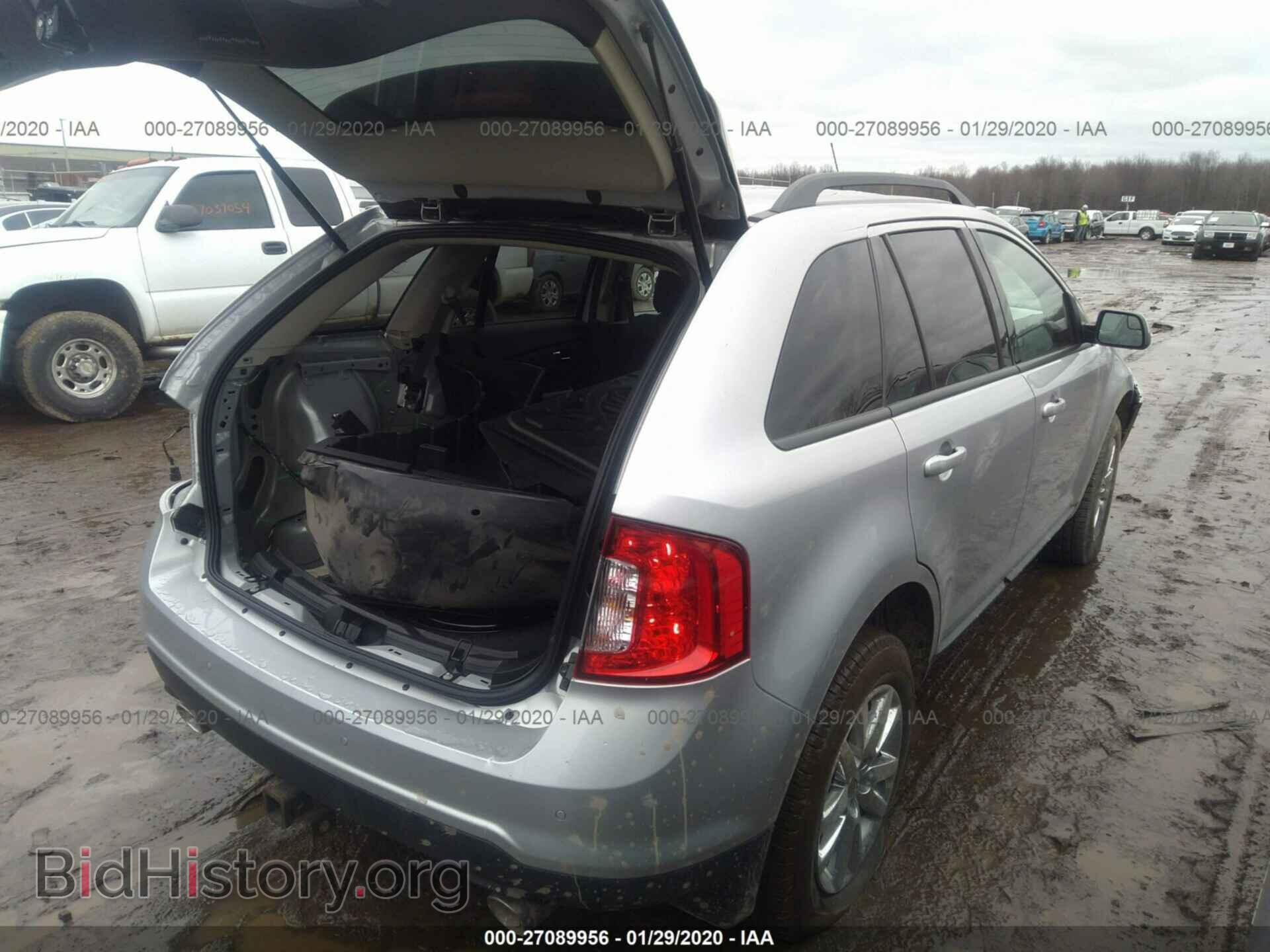 2014 FORD EDGE - VIN: 2FMDK3JC7EBB84702 - Фото 4