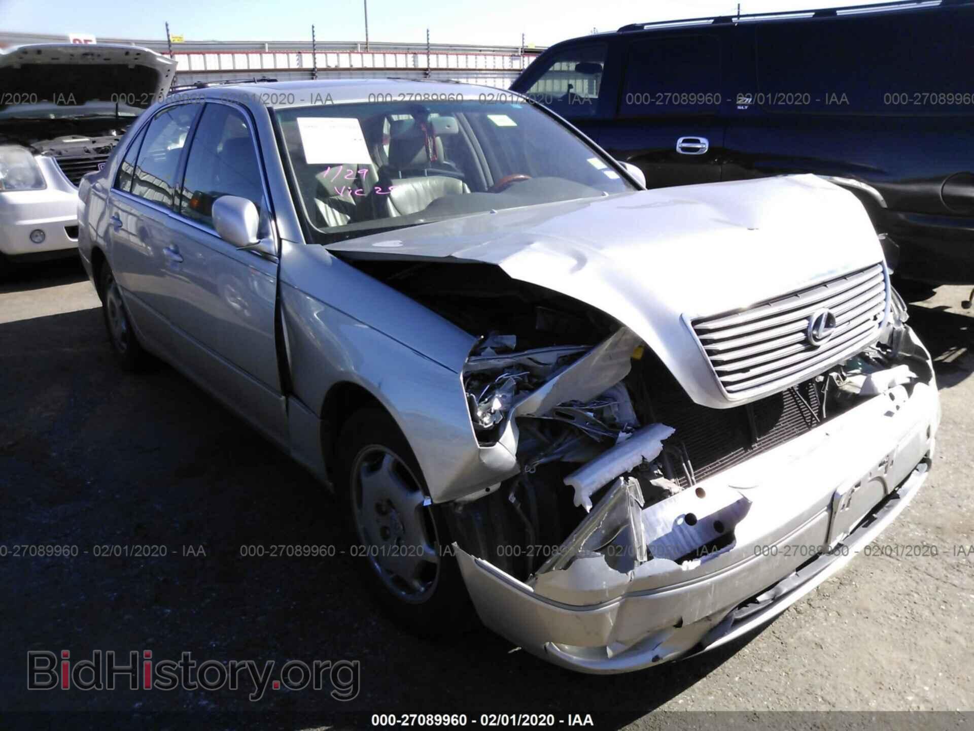 Фотография JTHBN30F320060386 - LEXUS LS 2002