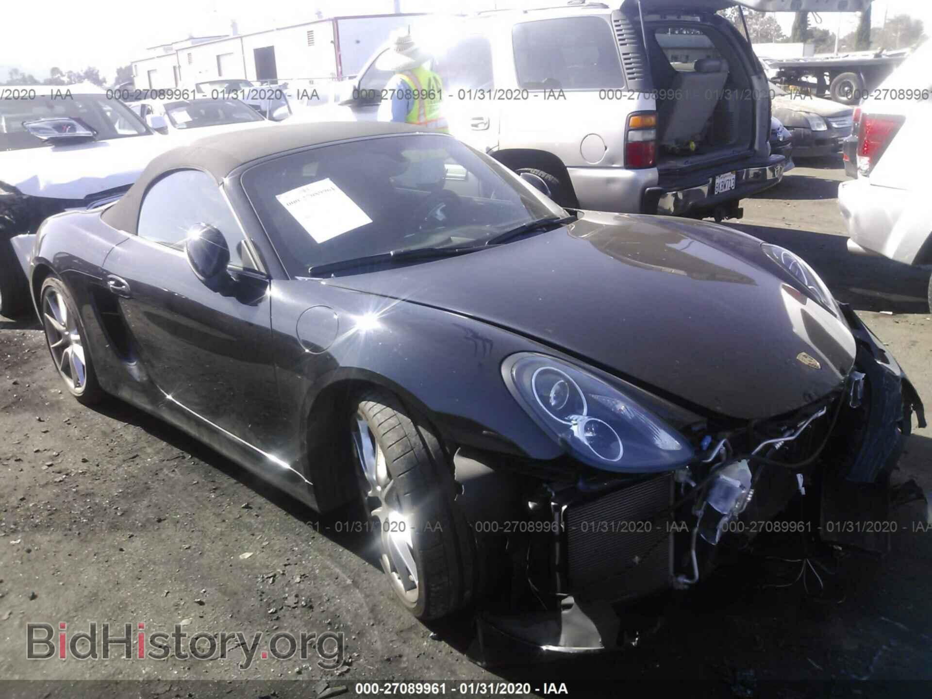 Фотография WP0CA2A89DS114034 - PORSCHE BOXSTER 2013