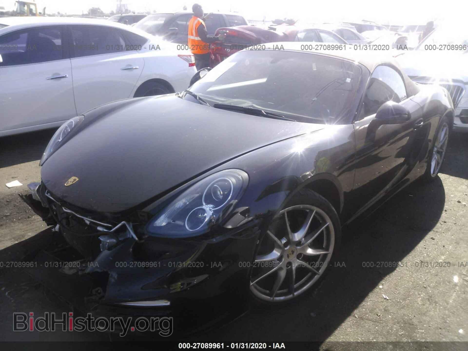 2013 PORSCHE BOXSTER - VIN: WP0CA2A89DS114034 - Фото 2