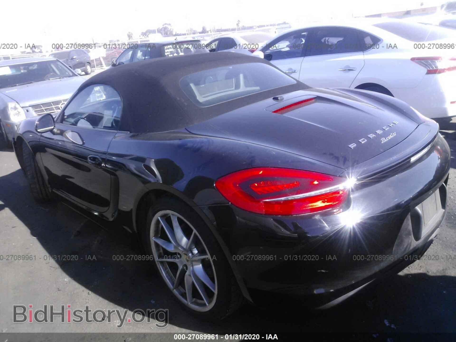 2013 PORSCHE BOXSTER - VIN: WP0CA2A89DS114034 - Фото 3