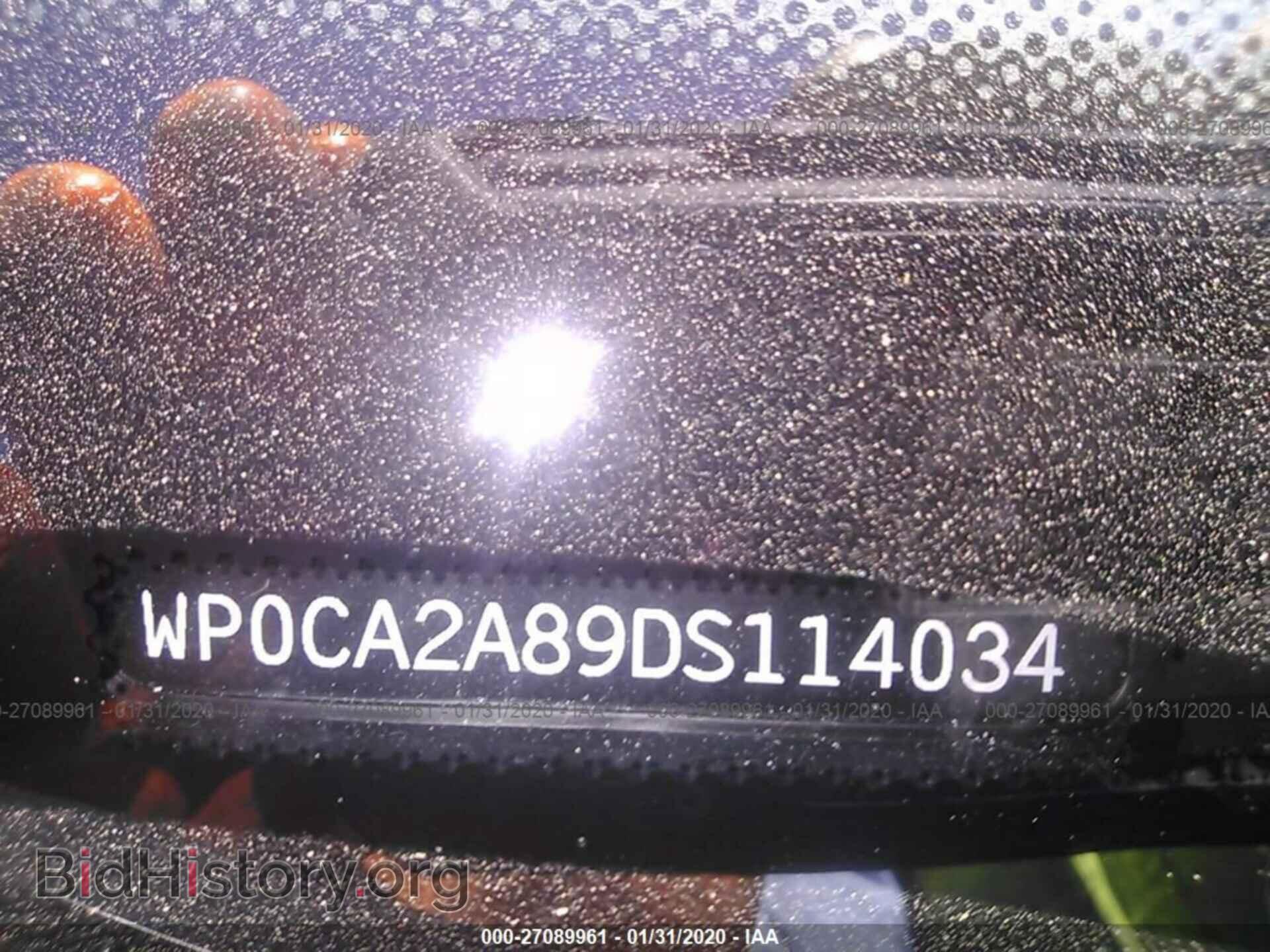 2013 PORSCHE BOXSTER - VIN: WP0CA2A89DS114034 - Фото 9