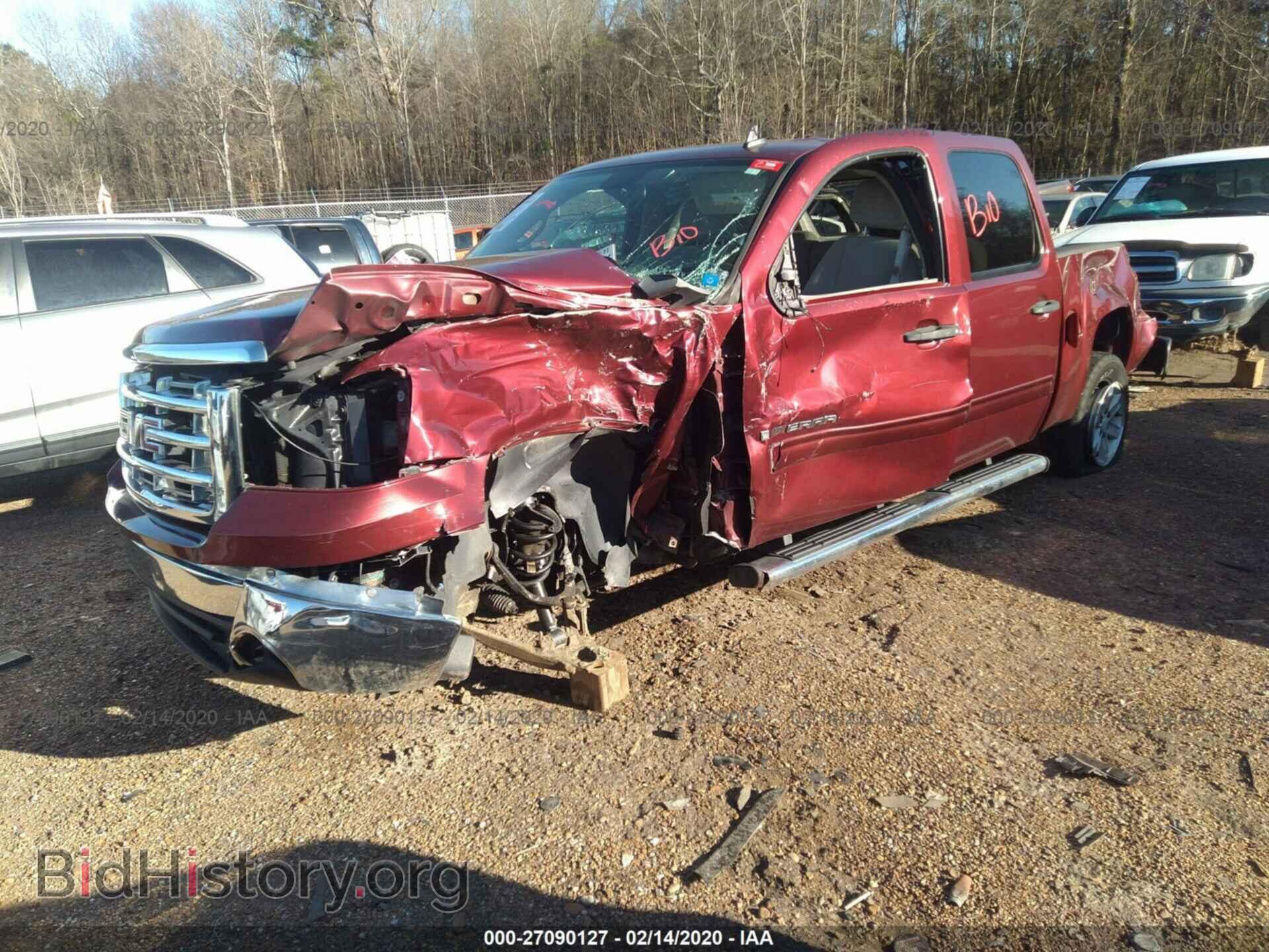 2008 GMC SIERRA - VIN: 3GTEC13J38G265722 - Фото 2