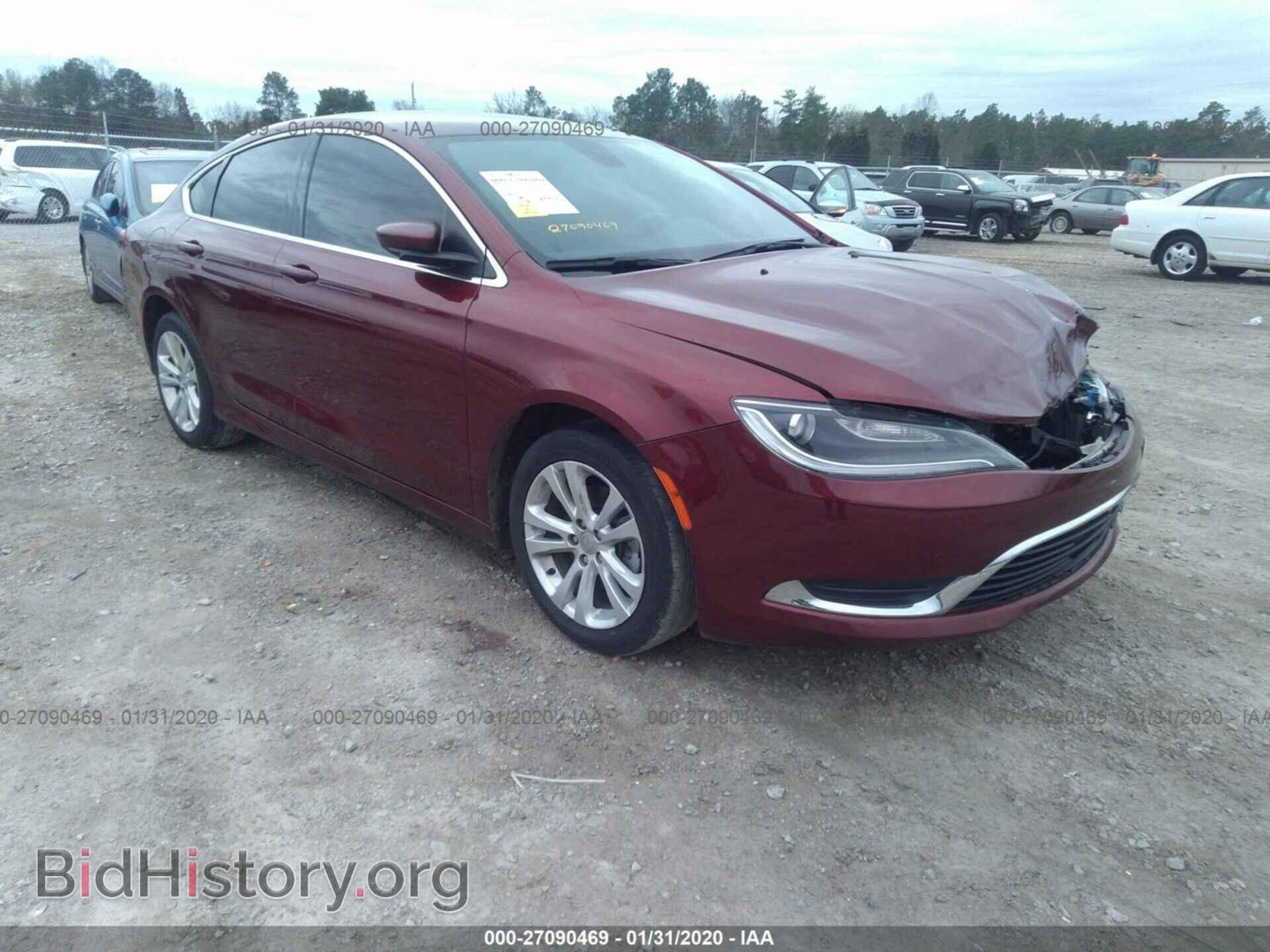 Photo 1C3CCCAB2FN521033 - CHRYSLER 200 2015