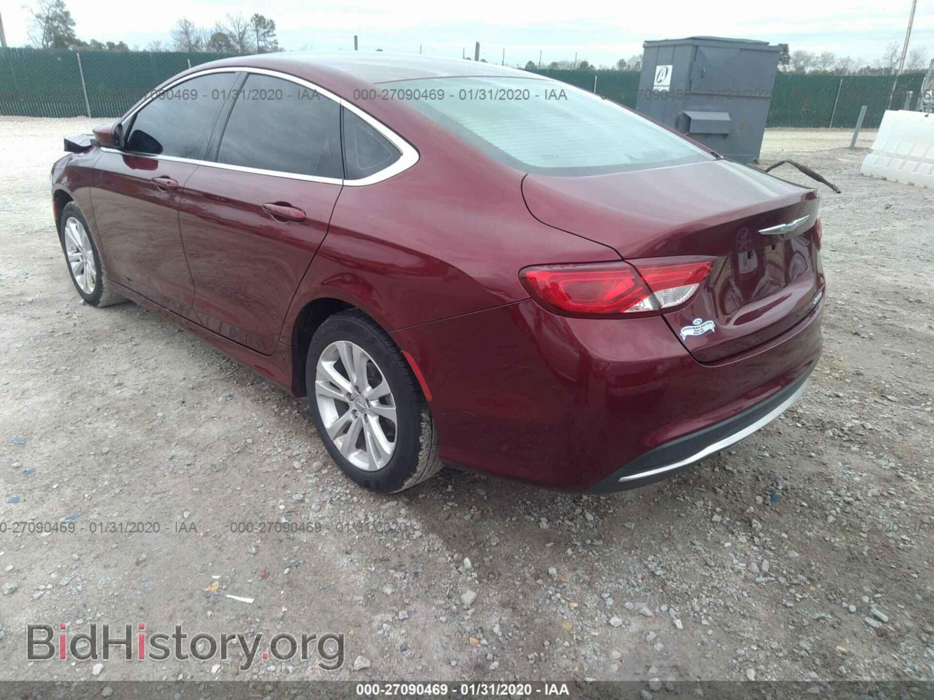 2015 CHRYSLER 200 - VIN: 1C3CCCAB2FN521033 - Photo 3