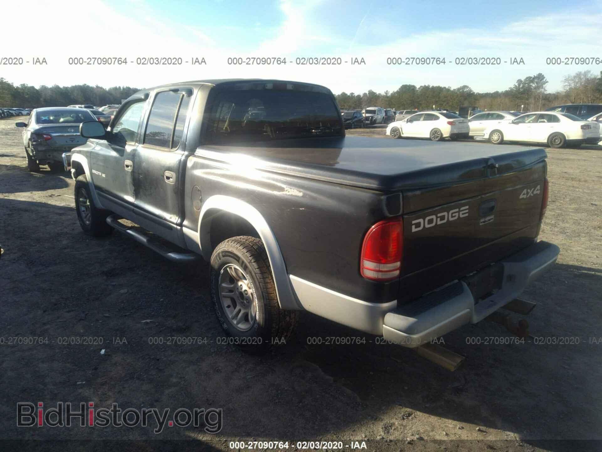 2002 DODGE DAKOTA - VIN: 1B7HG48NX2S711119 - Фото 3