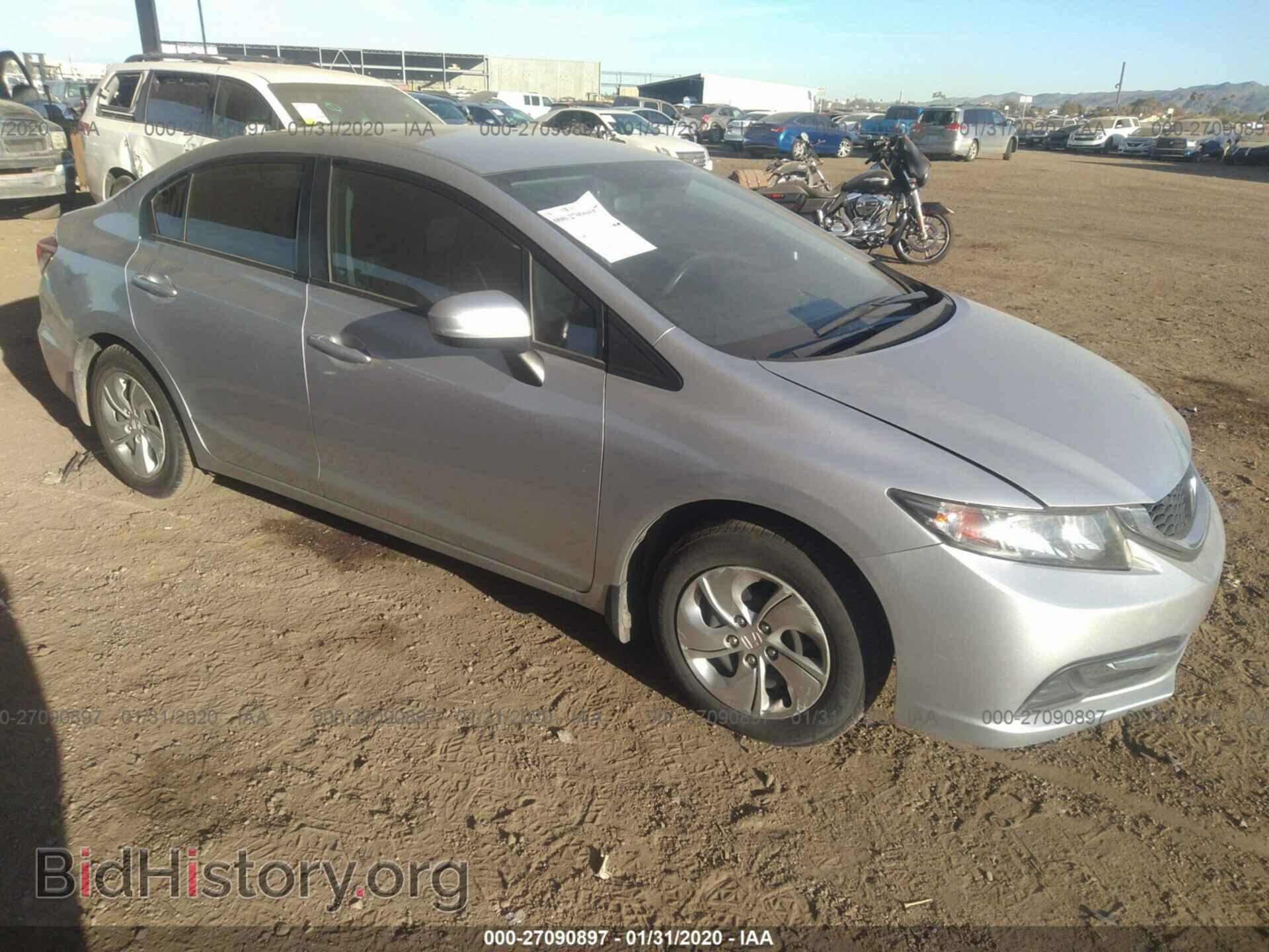 Фотография 19XFB2F57EE025592 - HONDA CIVIC 2014