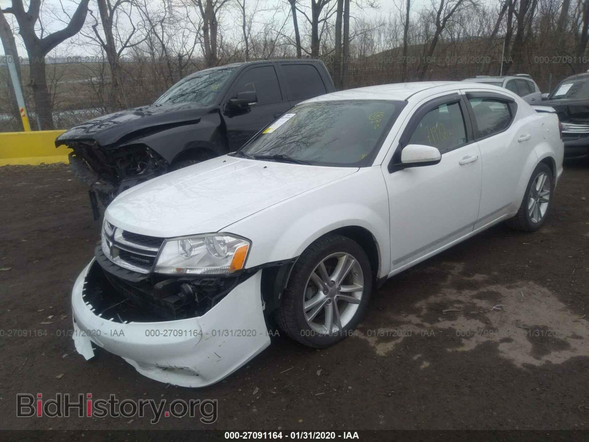 2011 DODGE AVENGER - VIN: 1B3BD1FG8BN552084 - Фото 2
