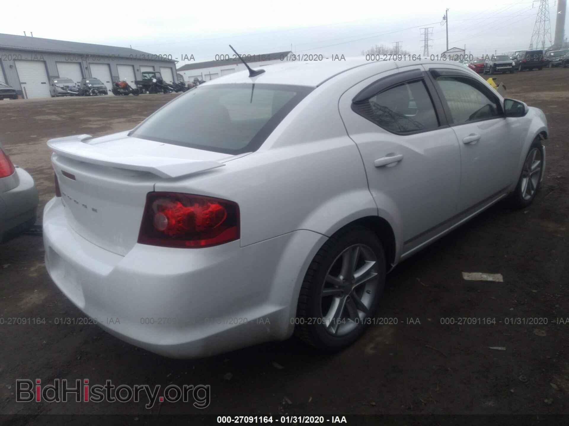2011 DODGE AVENGER - VIN: 1B3BD1FG8BN552084 - Фото 4