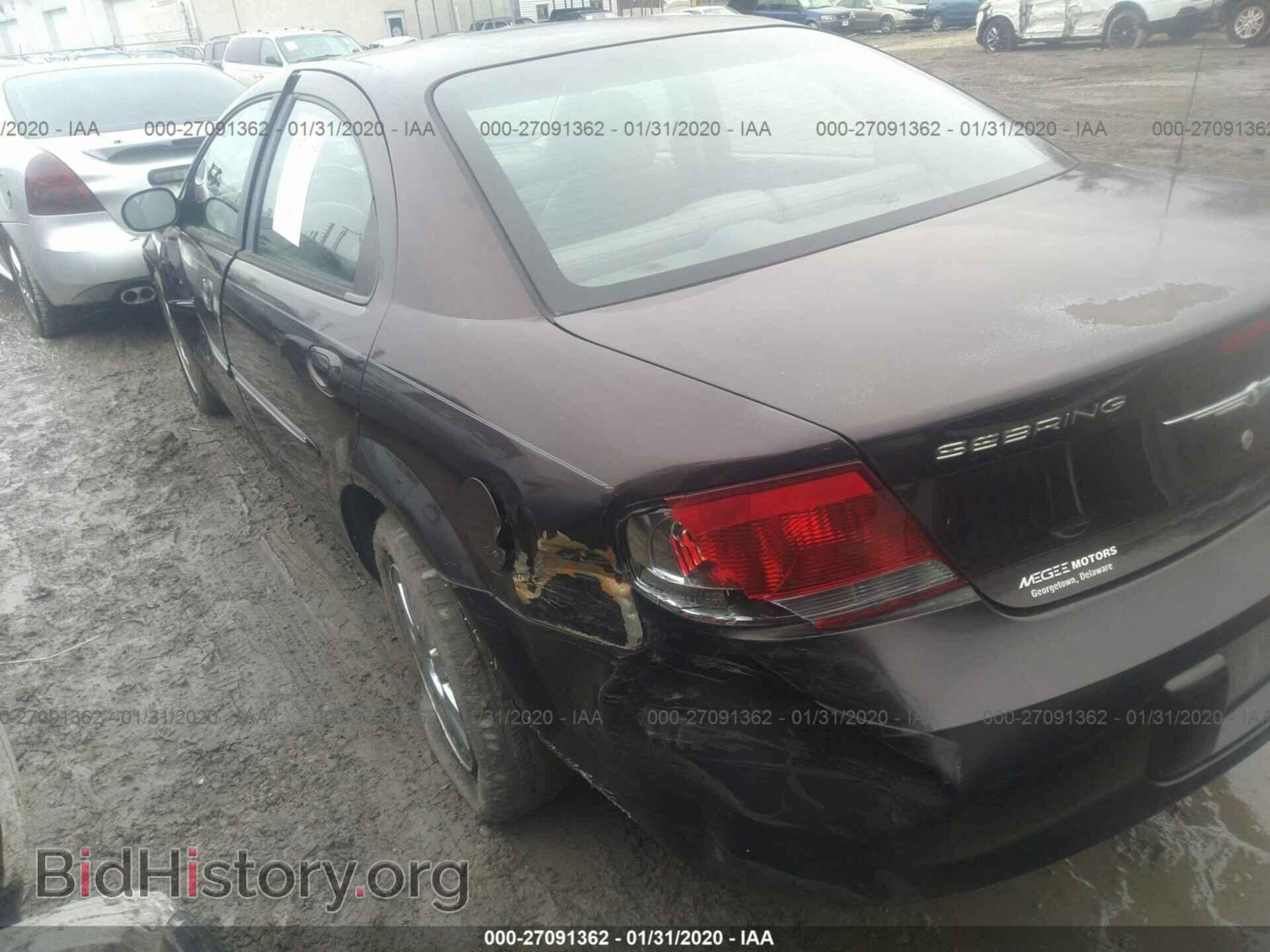 2004 CHRYSLER SEBRING - VIN: 1C3EL56R64N186284 - Фото 6