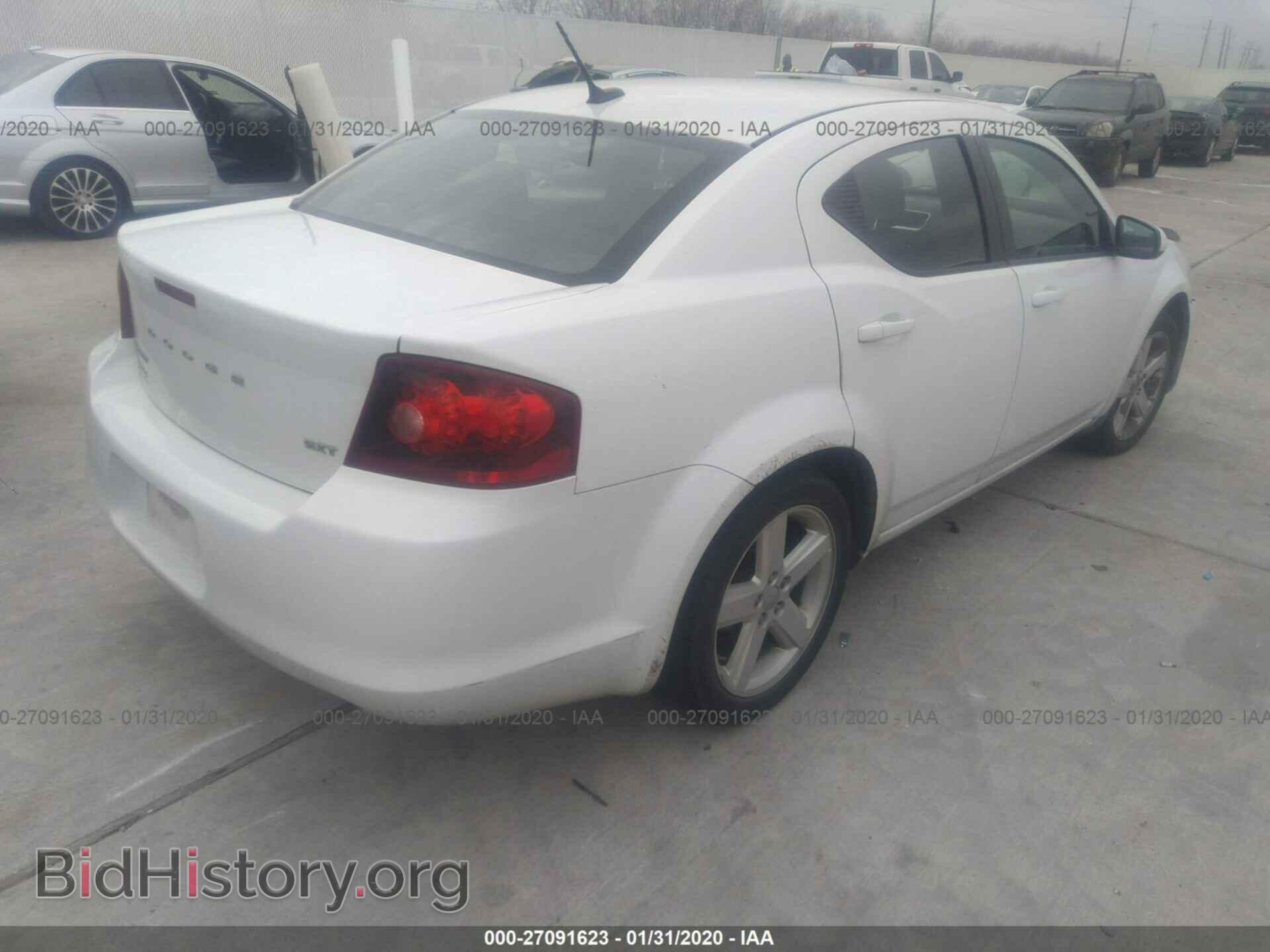 2013 DODGE AVENGER - VIN: 1C3CDZCB6DN707281 - Фото 4