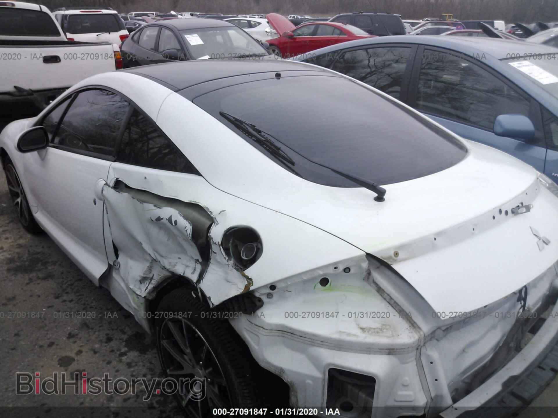 2012 MITSUBISHI ECLIPSE - VIN: 4A31K5DF9CE004112 - Фото 3
