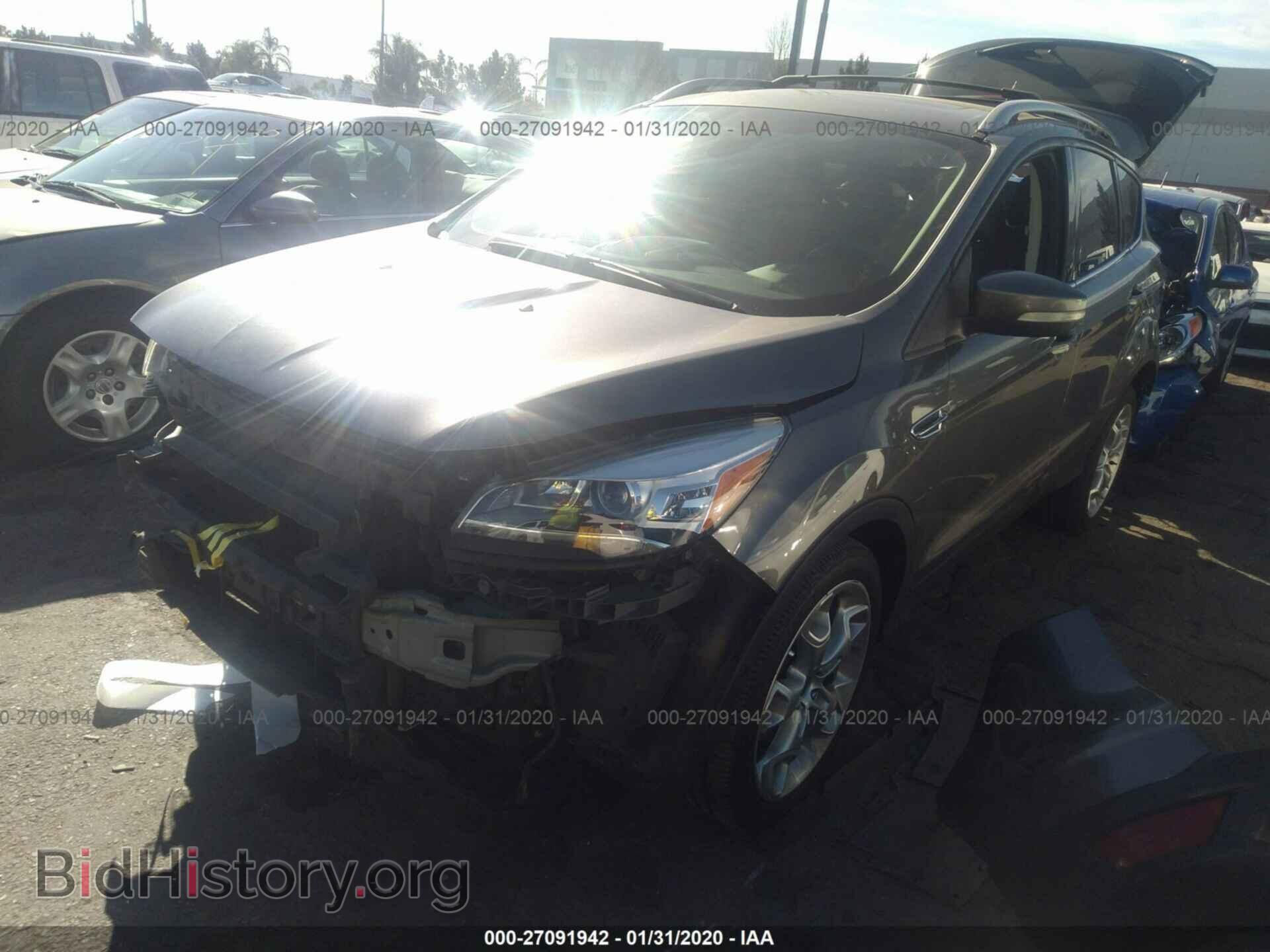 2013 FORD ESCAPE - VIN: 1FMCU0J9XDUC35904 - Фото 2