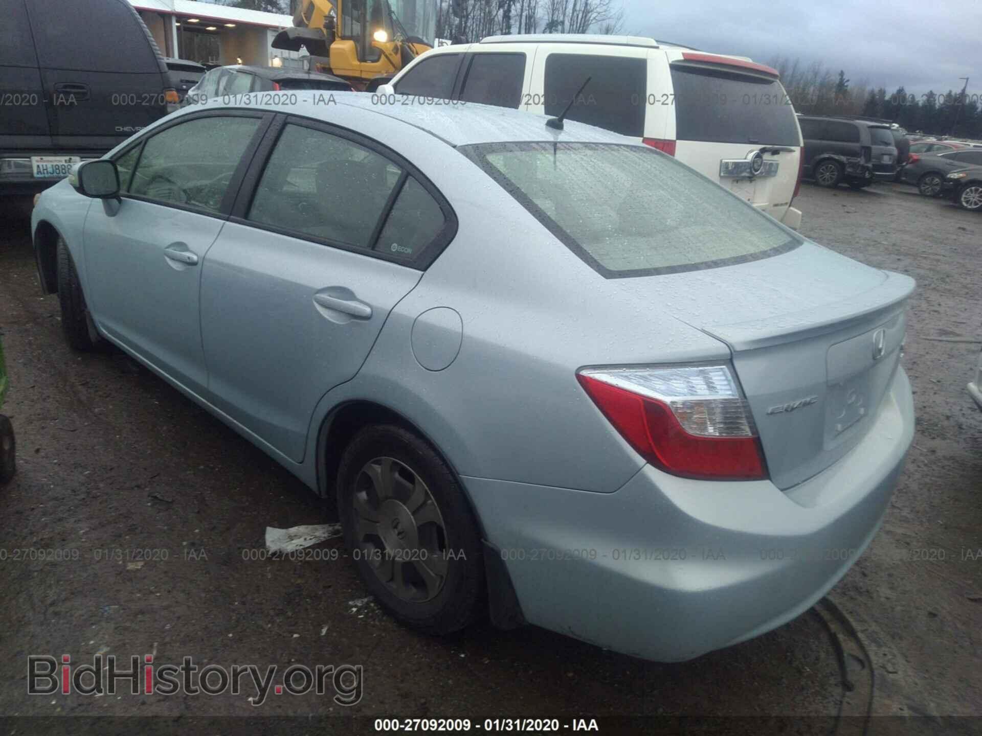 2012 HONDA CIVIC - VIN: JHMFB4F23CS006242 - Photo 3