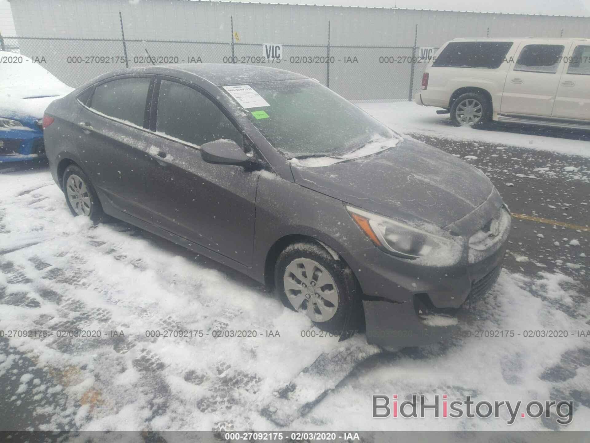 Photo KMHCT4AE9HU192136 - HYUNDAI ACCENT 2017