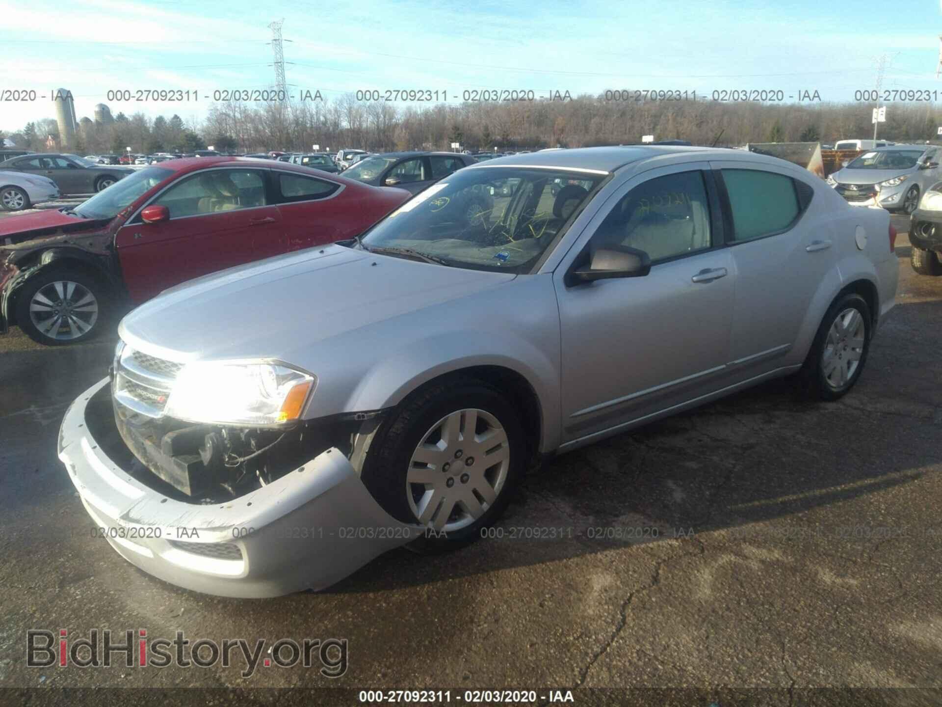2012 DODGE AVENGER - VIN: 1C3CDZAB3CN328255 - Photo 2