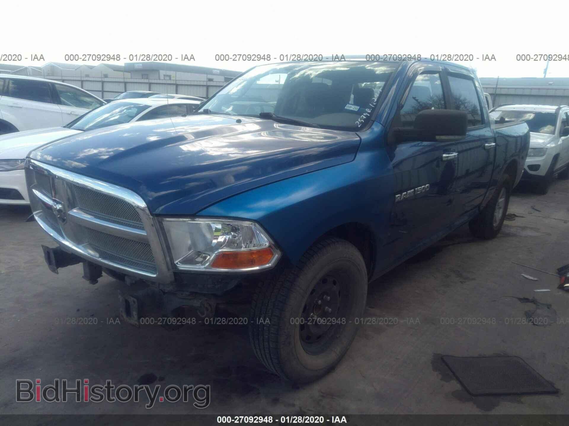 2011 DODGE RAM 1500 - VIN: 1D7RB1CT8BS514348 - Фото 2