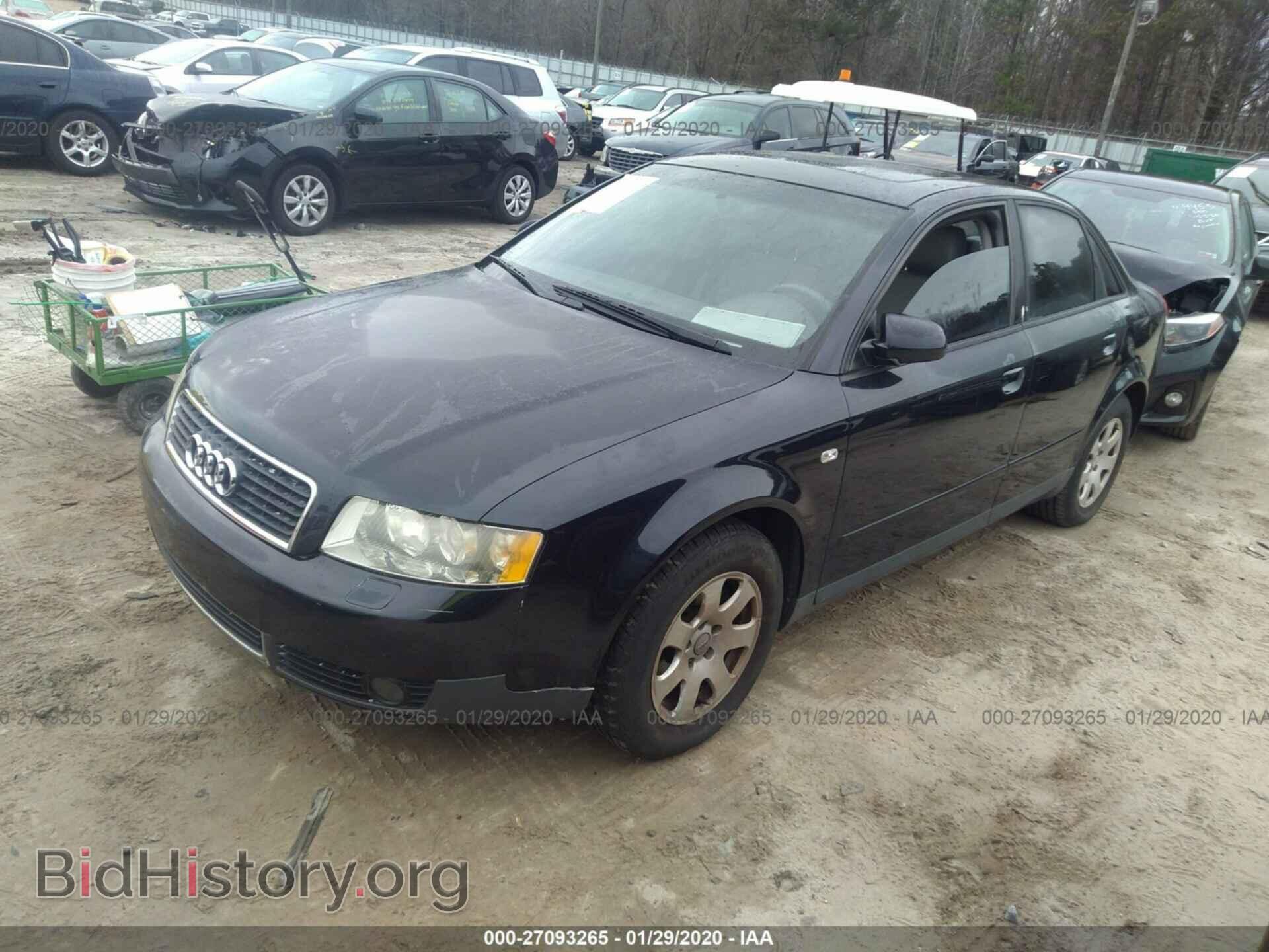 2002 AUDI A4 - VIN: WAUJC68E02A136816 - Фото 2