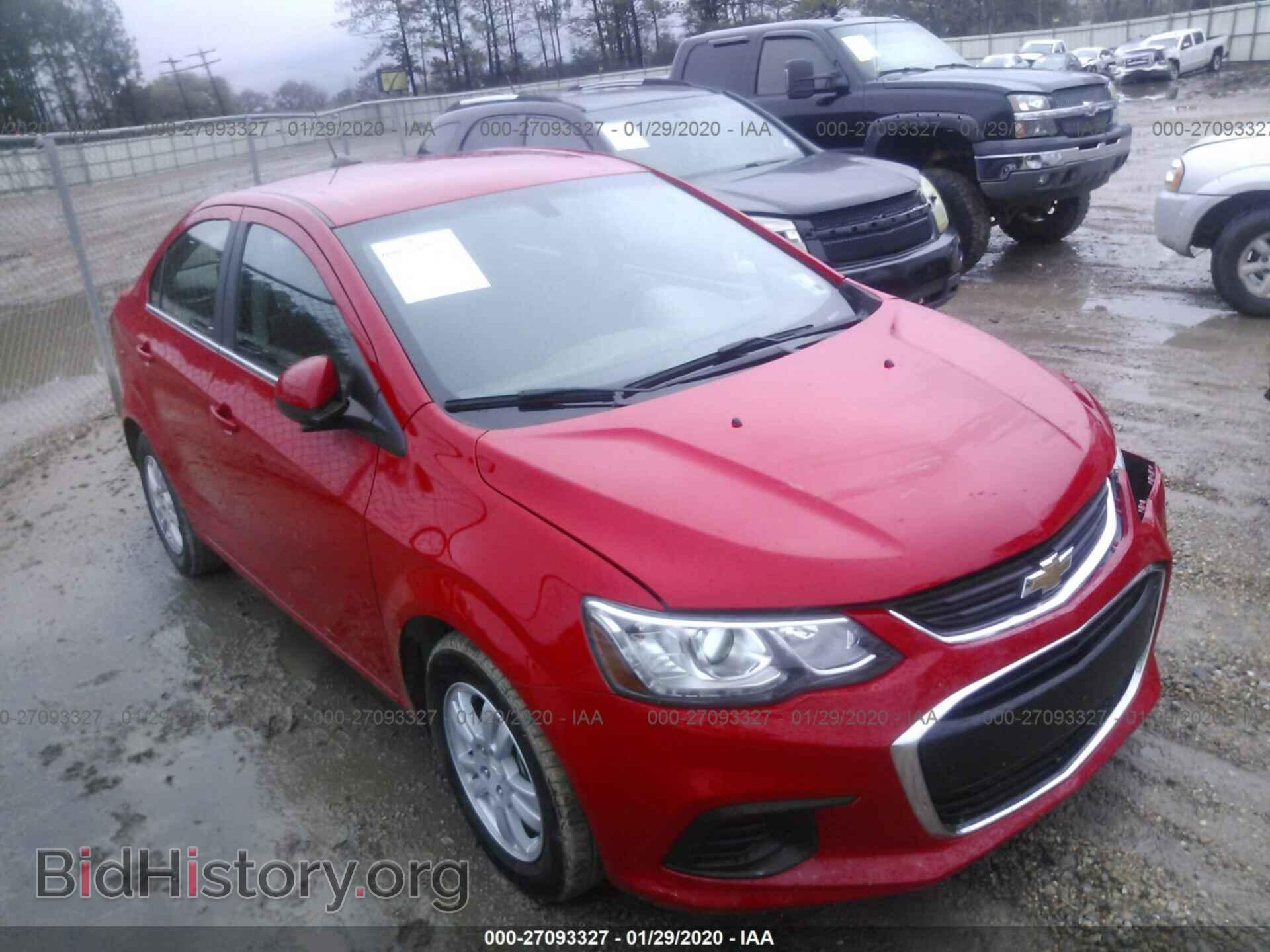 Фотография 1G1JD5SH9H4147908 - CHEVROLET SONIC 2017