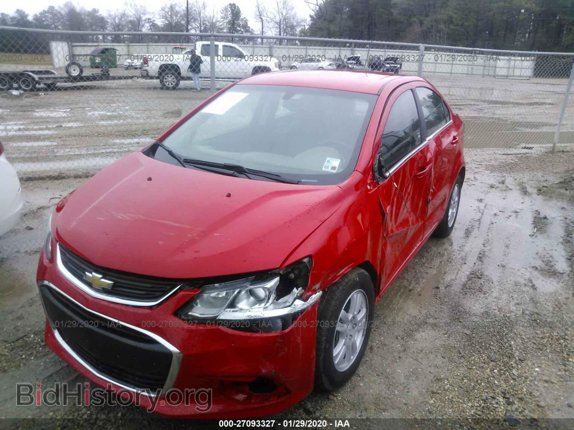 2017 CHEVROLET SONIC - VIN: 1G1JD5SH9H4147908 - Фото 2