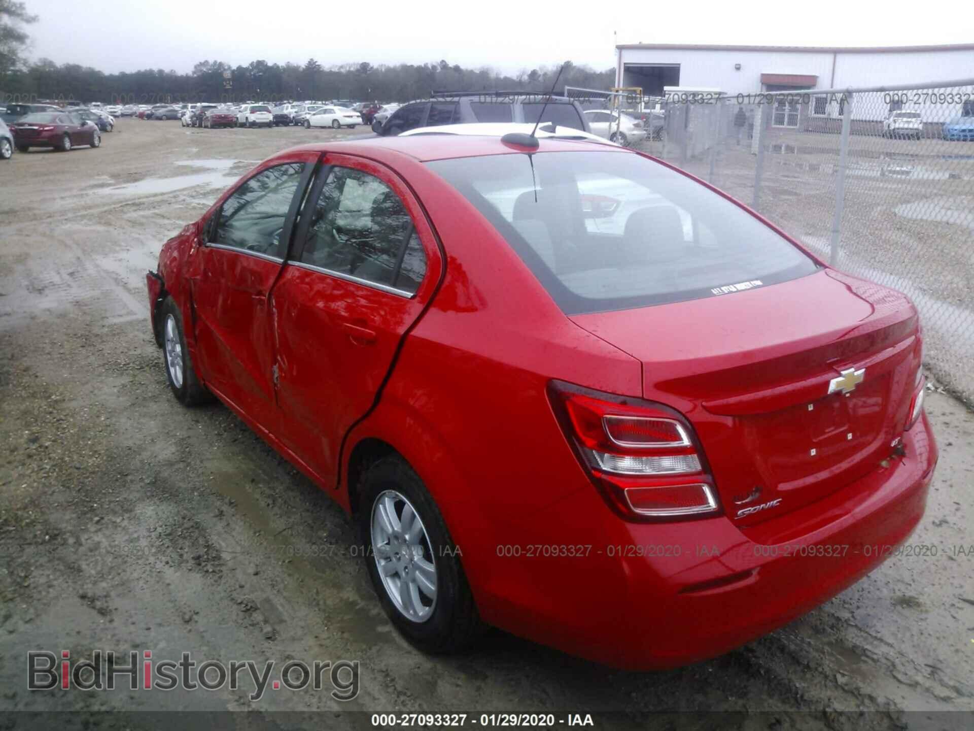 2017 CHEVROLET SONIC - VIN: 1G1JD5SH9H4147908 - Фото 3