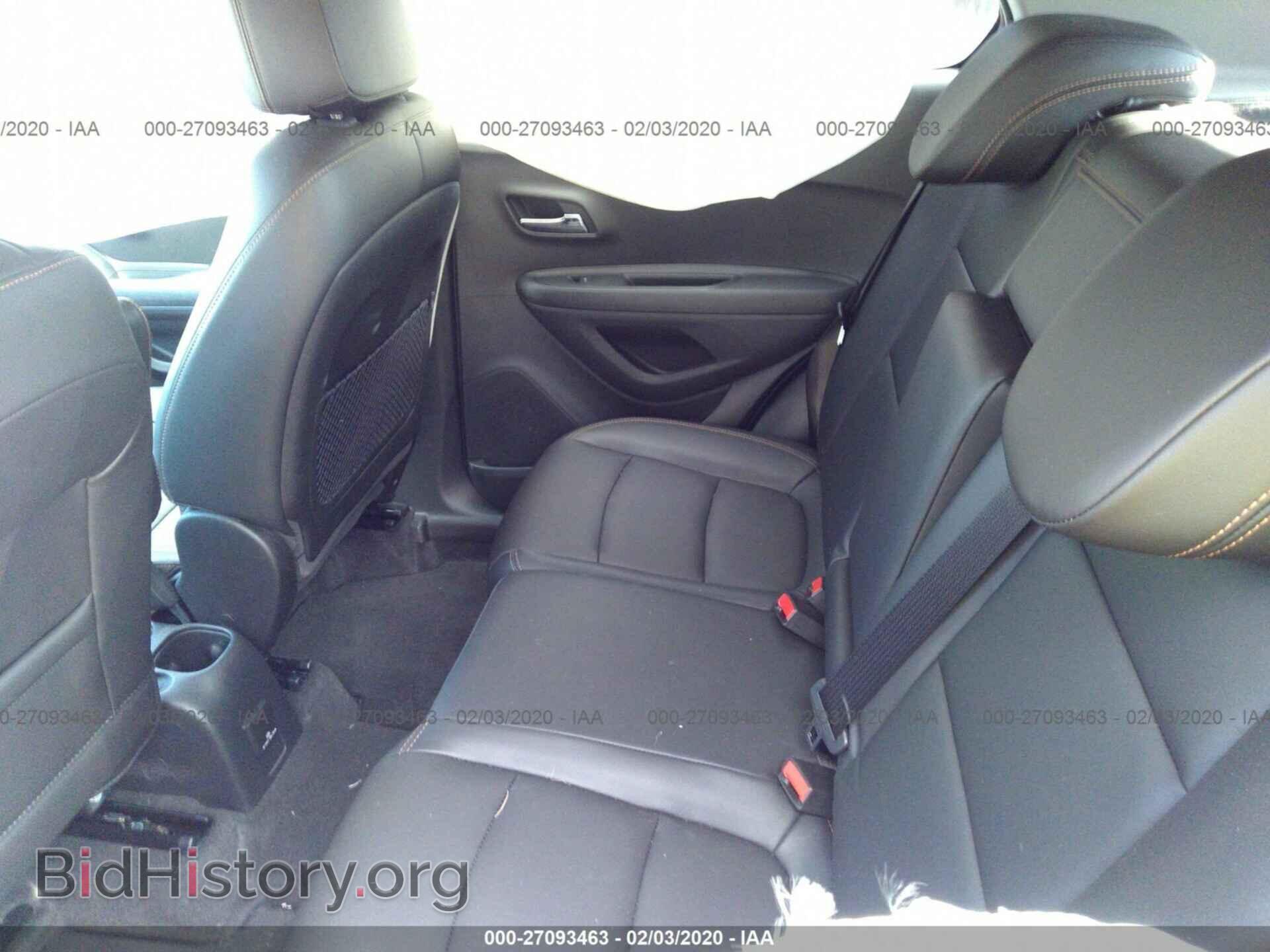 2019 CHEVROLET TRAX - VIN: 3GNCJRSB9KL291799 - Фото 8