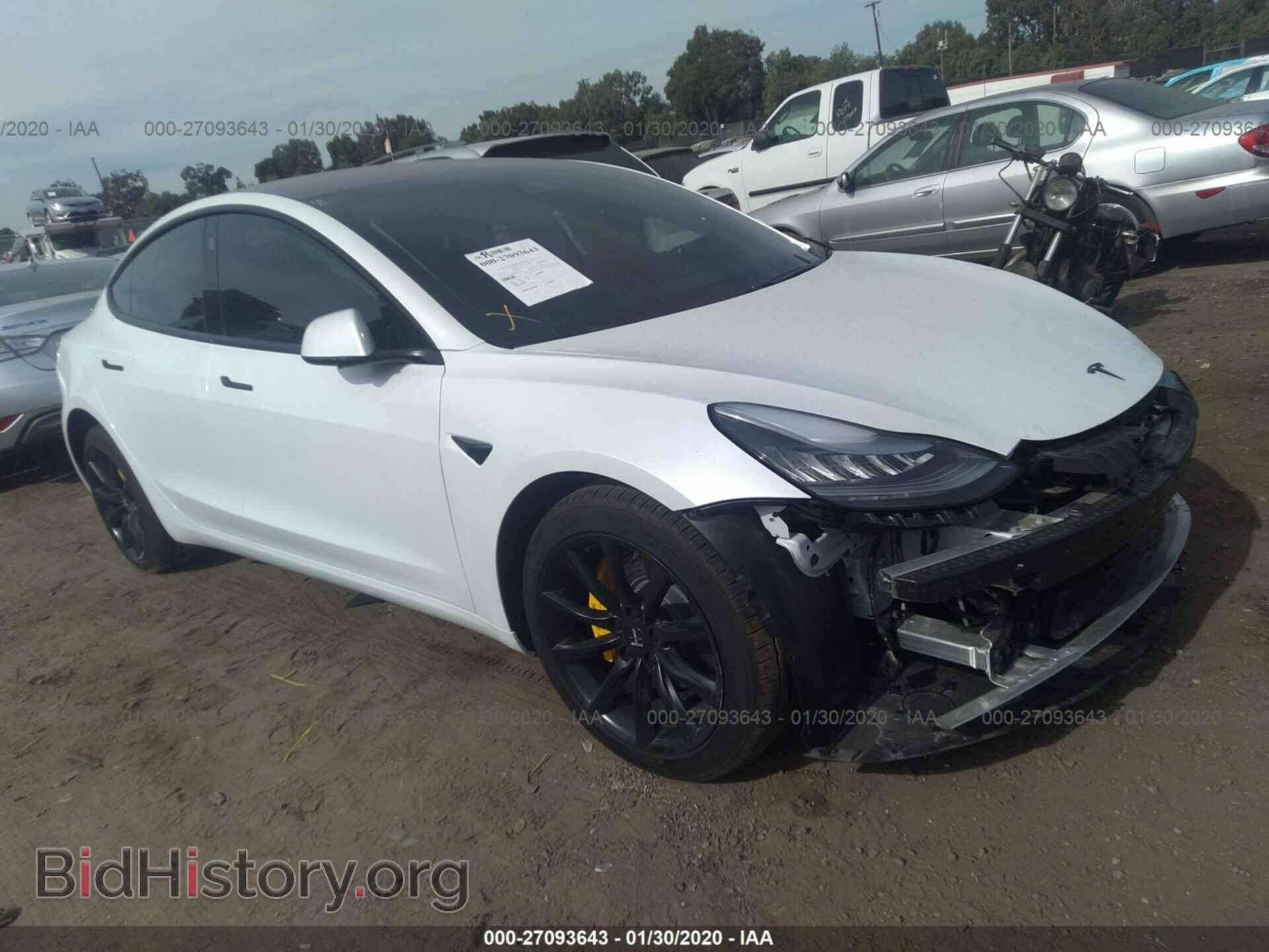 Photo 5YJ3E1EBXJF178922 - TESLA MODEL 3 2018