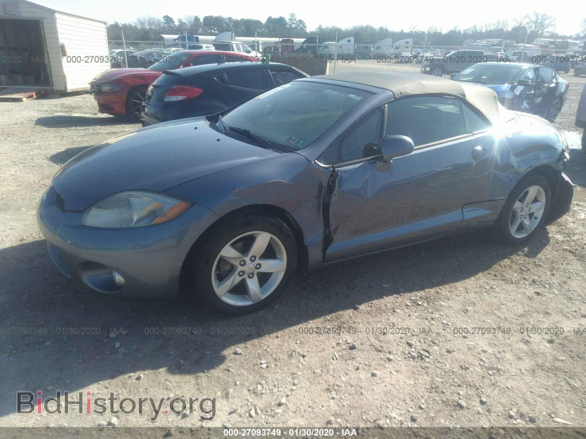 2007 MITSUBISHI ECLIPSE - VIN: 4A3AL35TX7E019620 - Photo 2