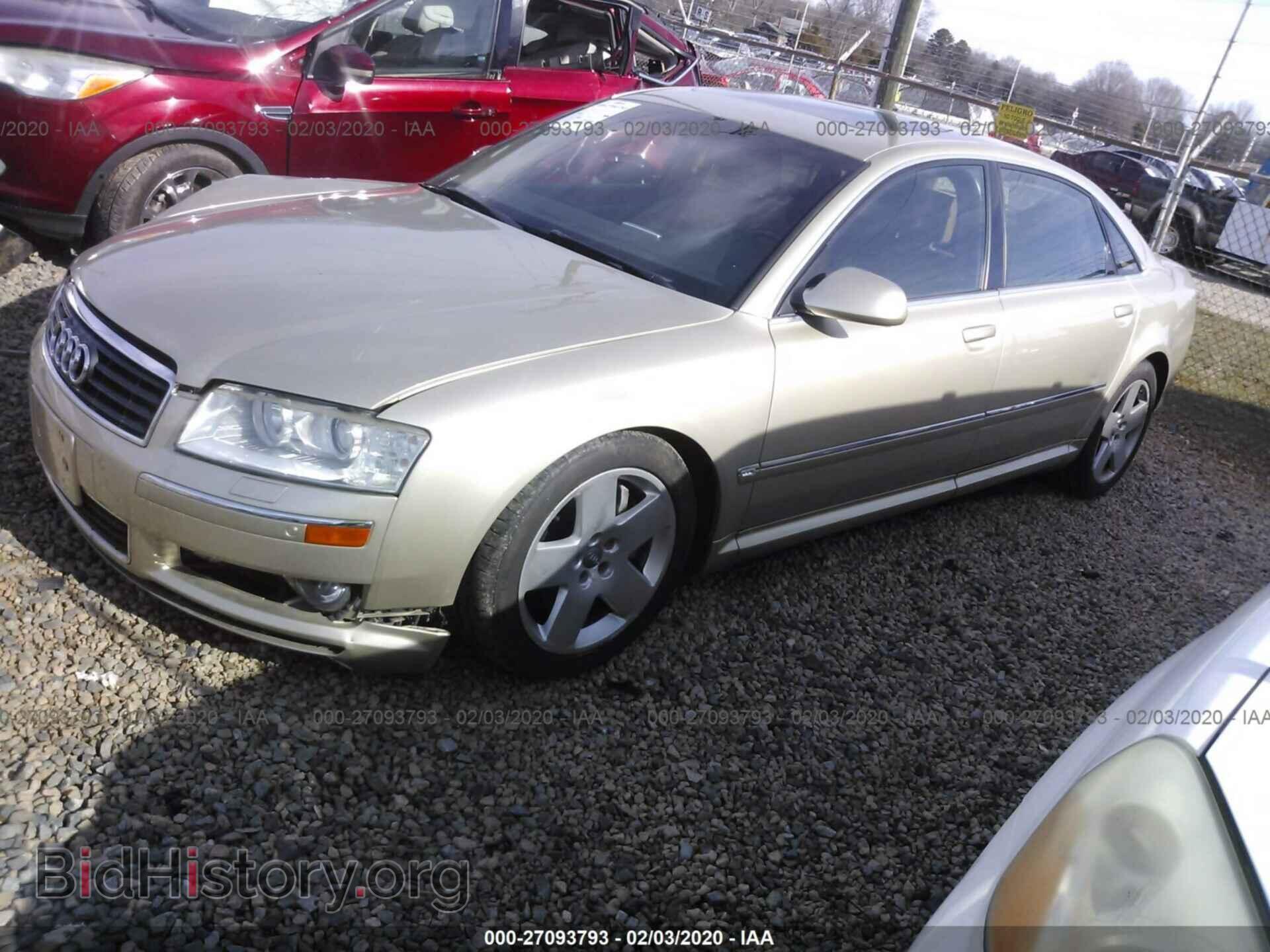 2004 AUDI A8 - VIN: WAUML44E34N013434 - Фото 2