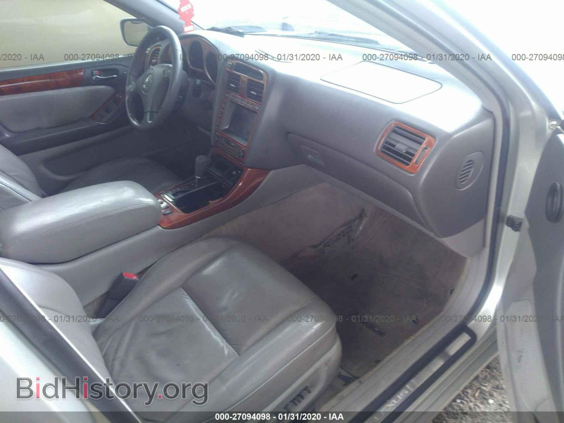 2003 LEXUS GS - VIN: JT8BD69S430183166 - Фото 5