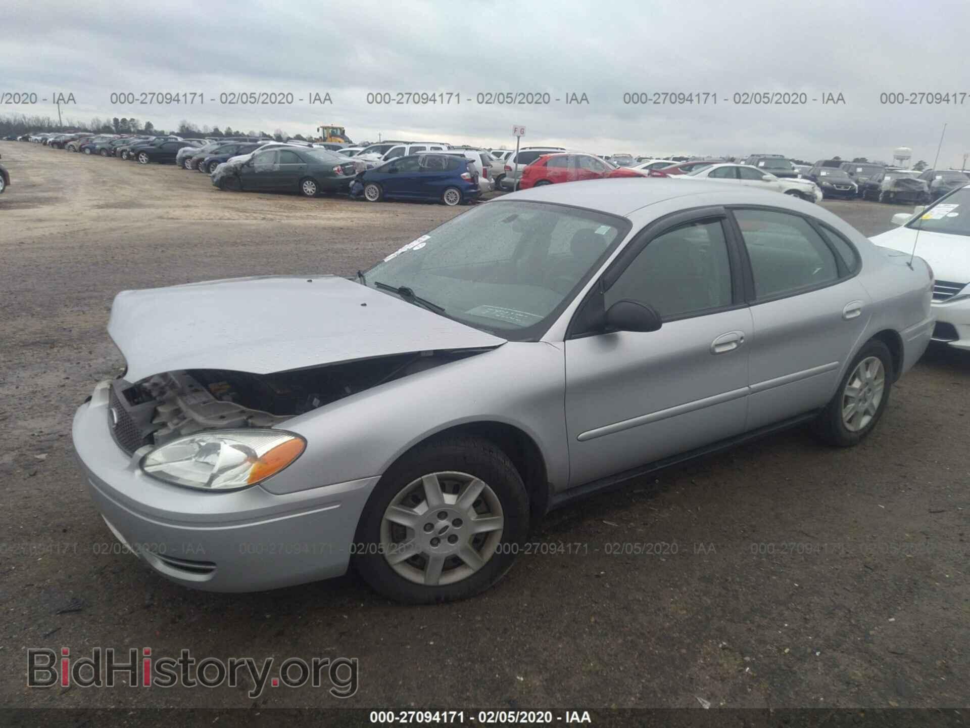 2007 FORD TAURUS - VIN: 1FAFP53U87A105302 - Фото 2
