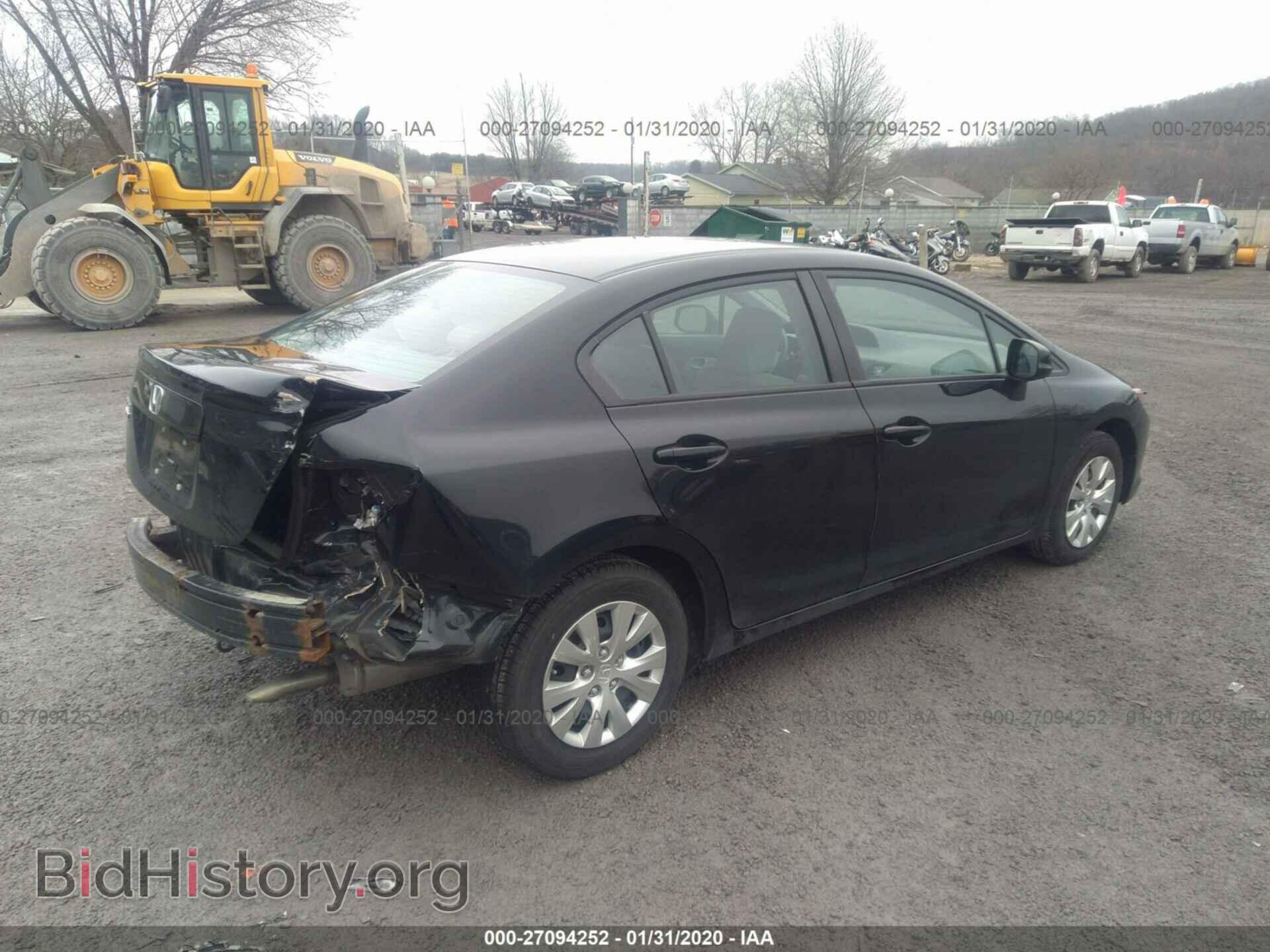 2012 HONDA CIVIC - VIN: 19XFB2F55CE070107 - Фото 4