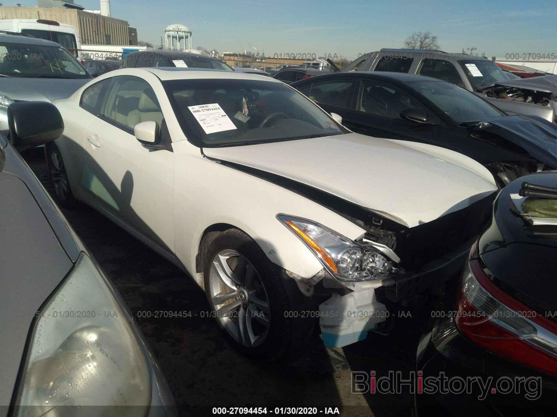 Photo JNKCV64E18M130377 - INFINITI G37 COUPE 2008