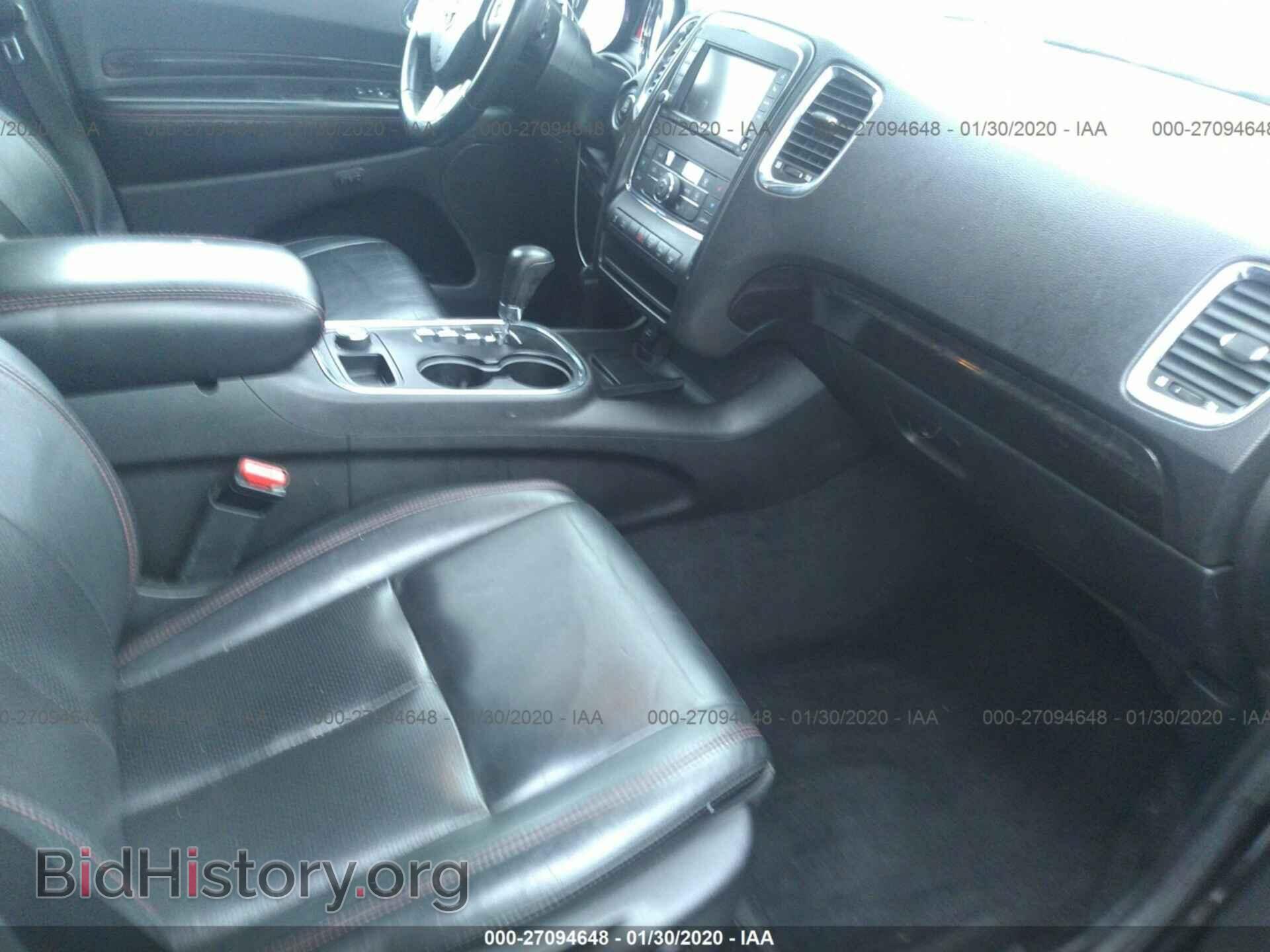 2012 DODGE DURANGO - VIN: 1C4SDJCT5CC322323 - Фото 5