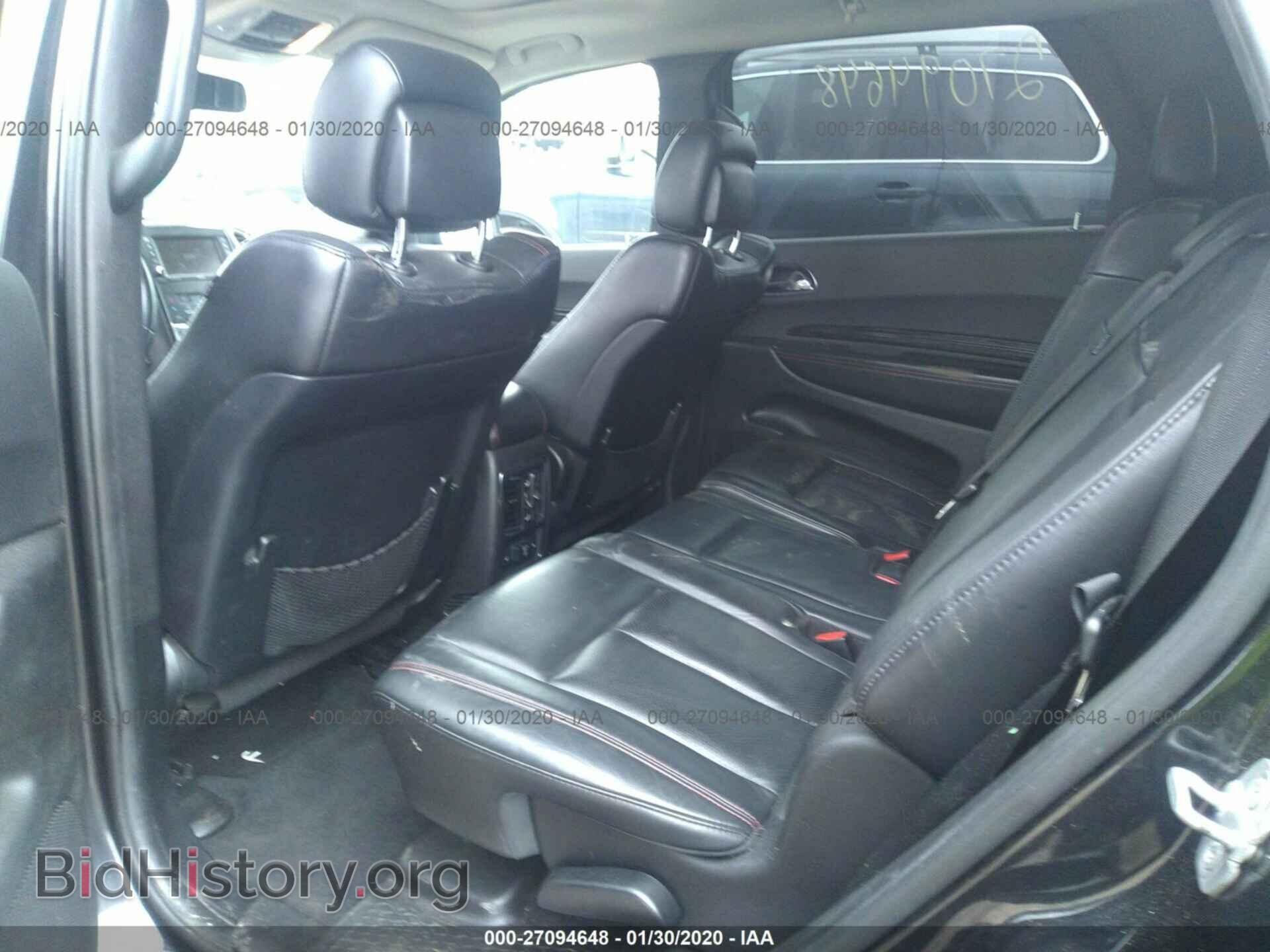 2012 DODGE DURANGO - VIN: 1C4SDJCT5CC322323 - Фото 8