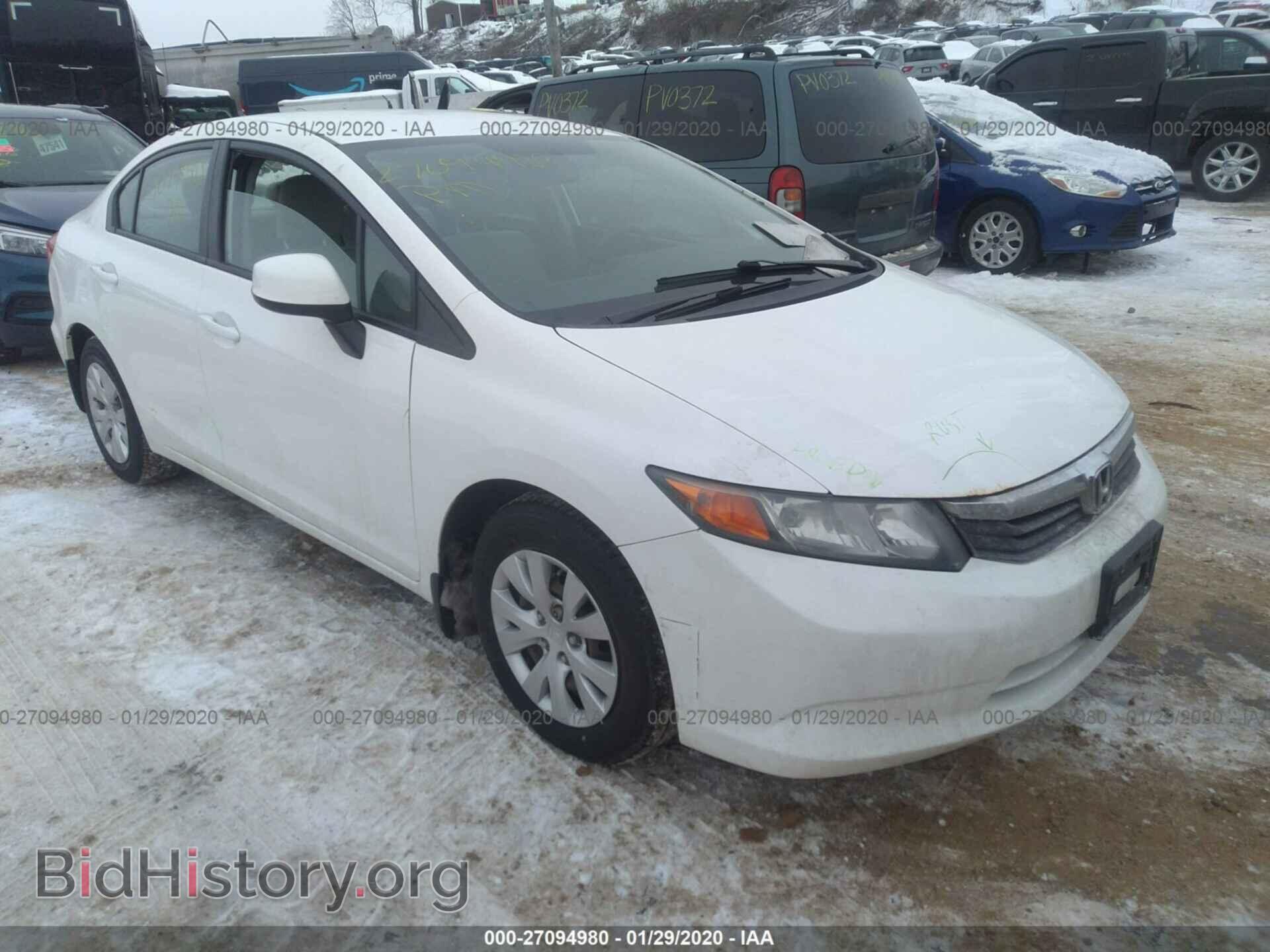 Photo 19XFB2F5XCE012302 - HONDA CIVIC 2012