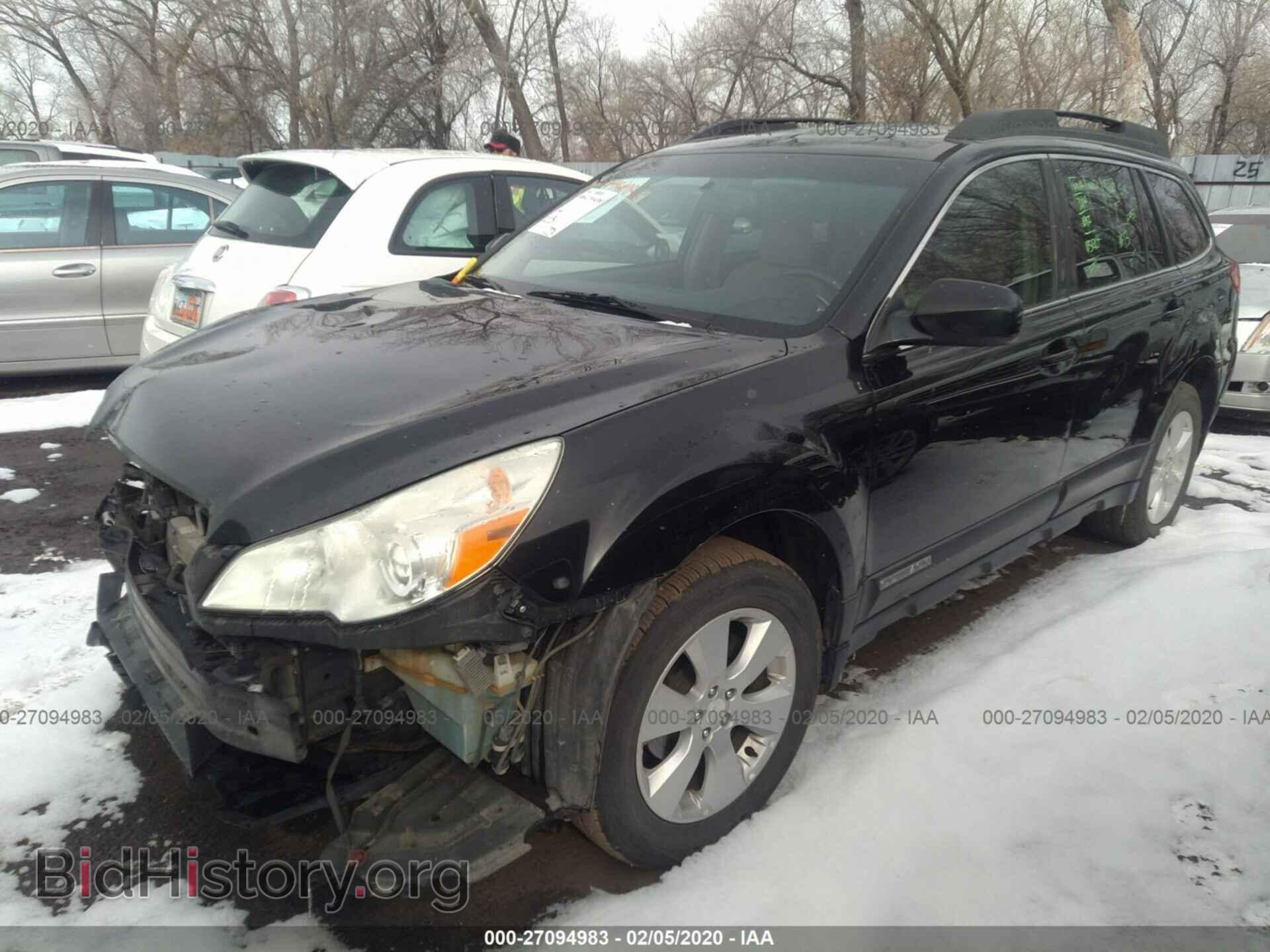2010 SUBARU OUTBACK - VIN: 4S4BRCHC1A3312967 - Фото 2
